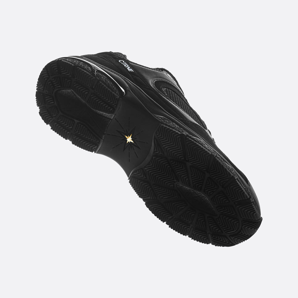 The Abundance Sneaker Black/Suede