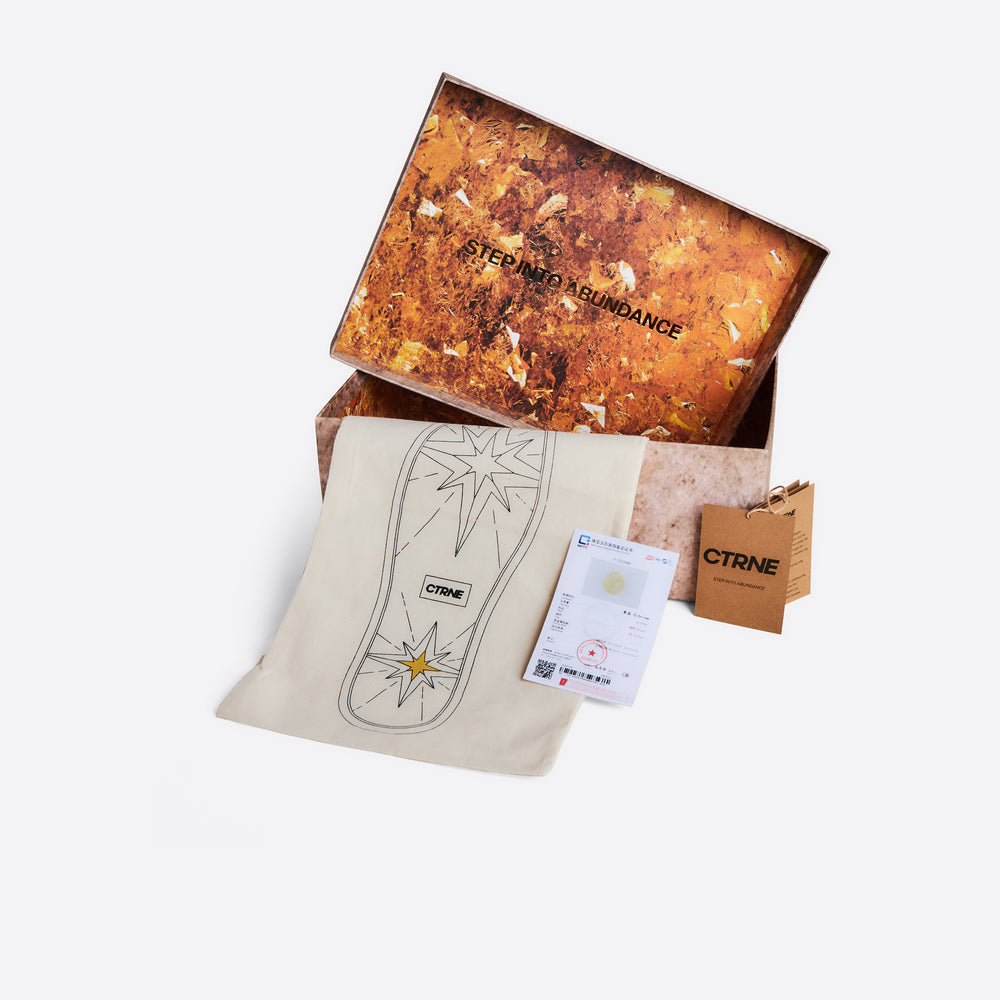 The Abundance Sneaker Gold/Silver/Leather