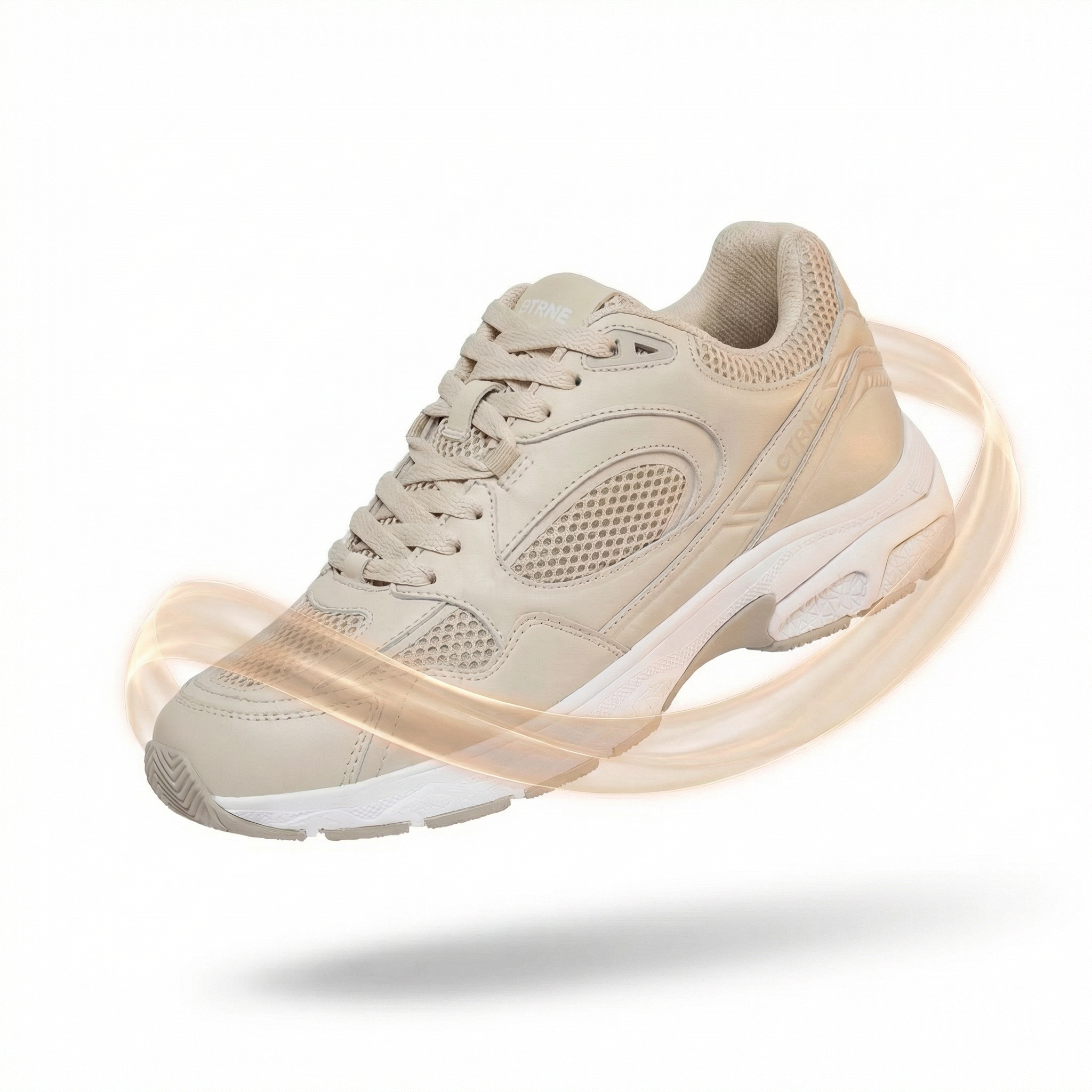 The Abundance Sneaker Oatmilk/Leather Ladies