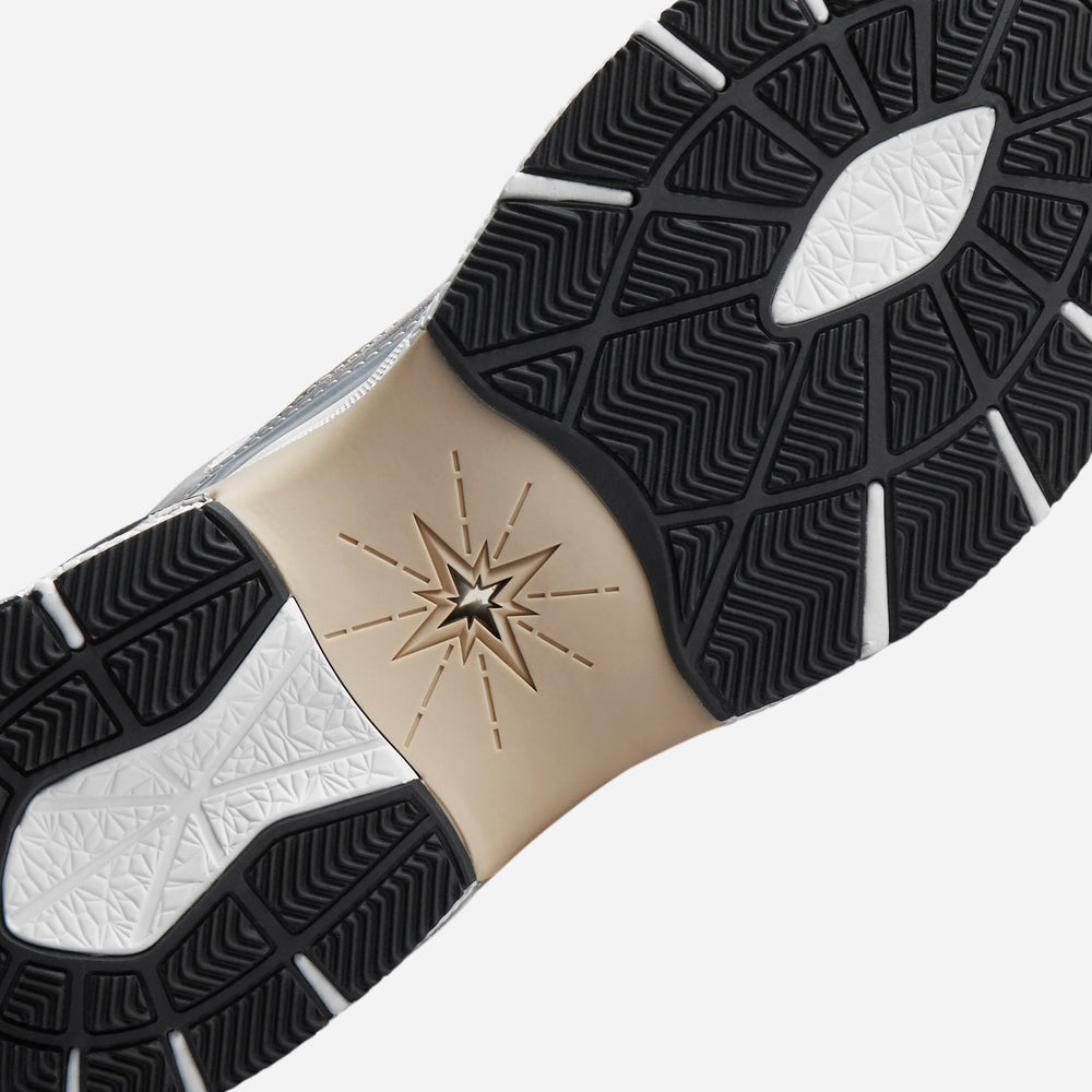 The Abundance Sneaker Gold/Silver/Leather