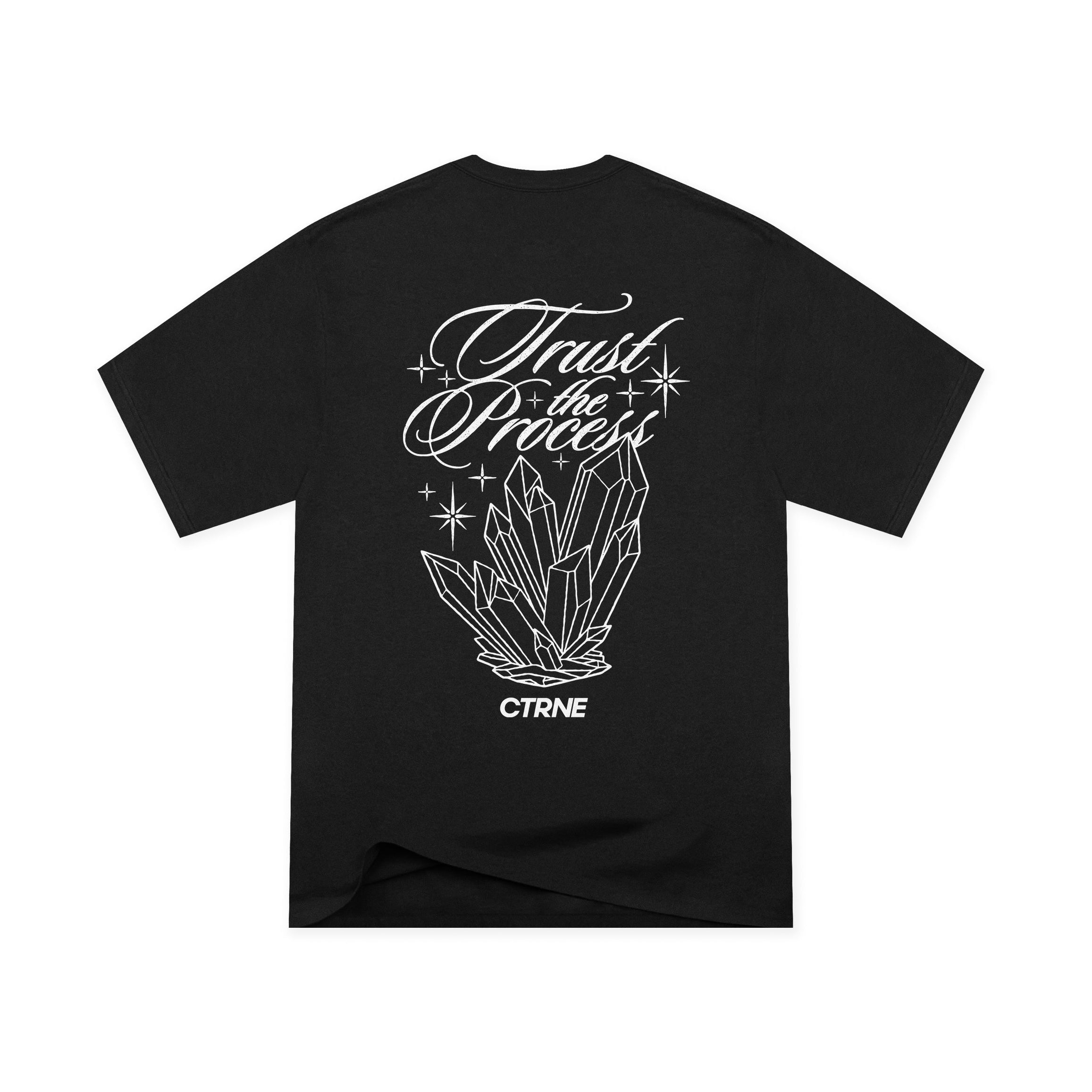 CTRNE Trust The Process Tshirt Black