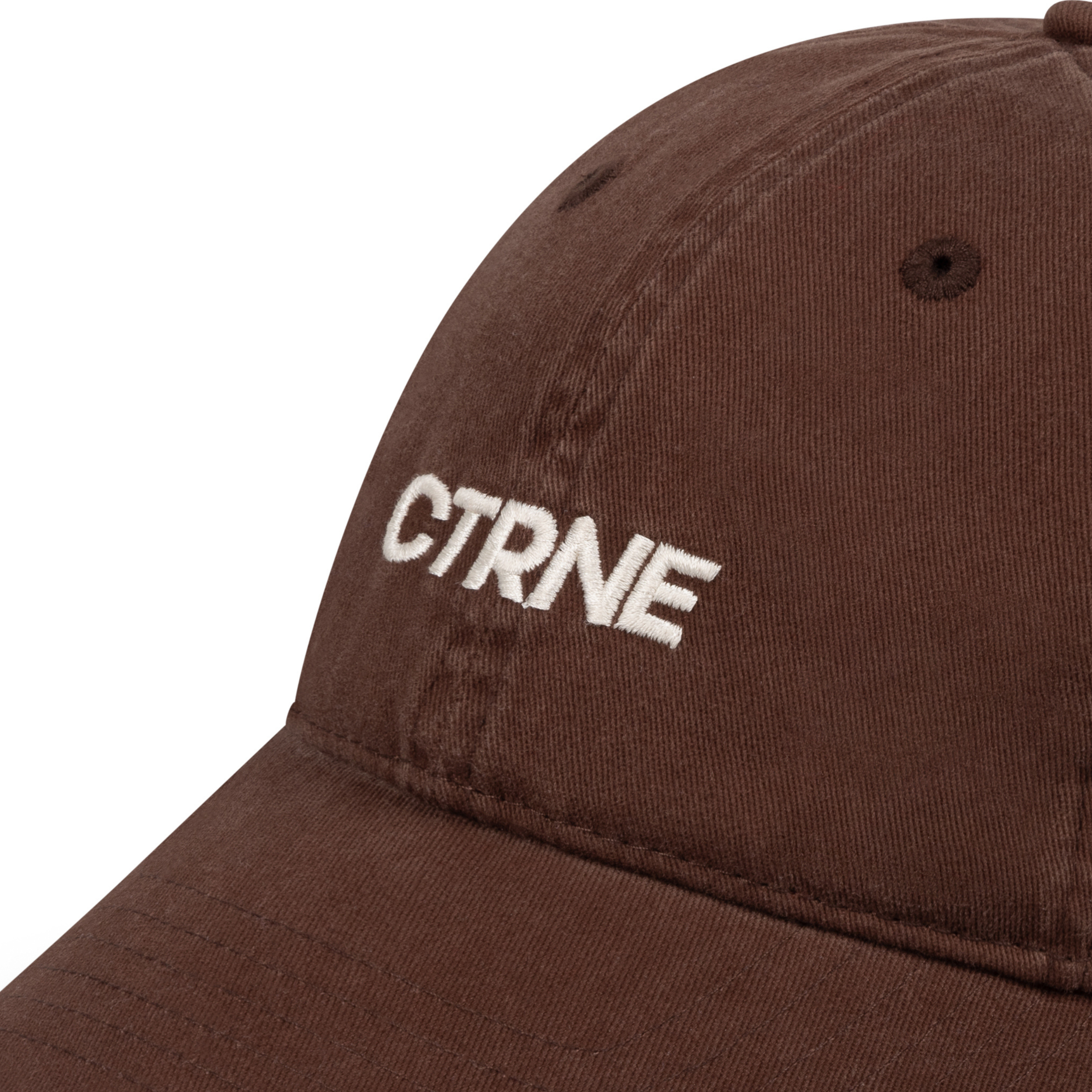 GEODE Manifest Cap in Brown/White Logo