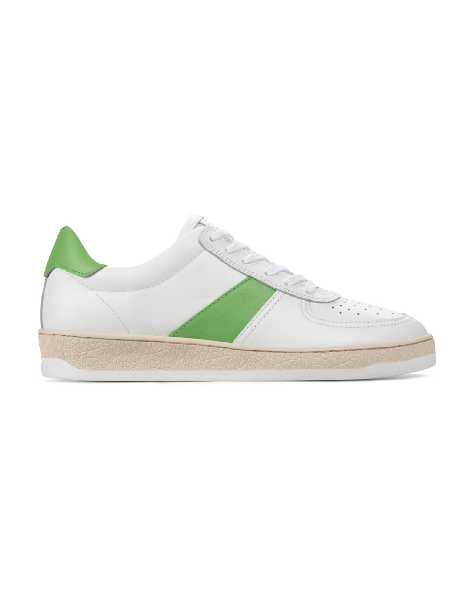 White/Green/Leather