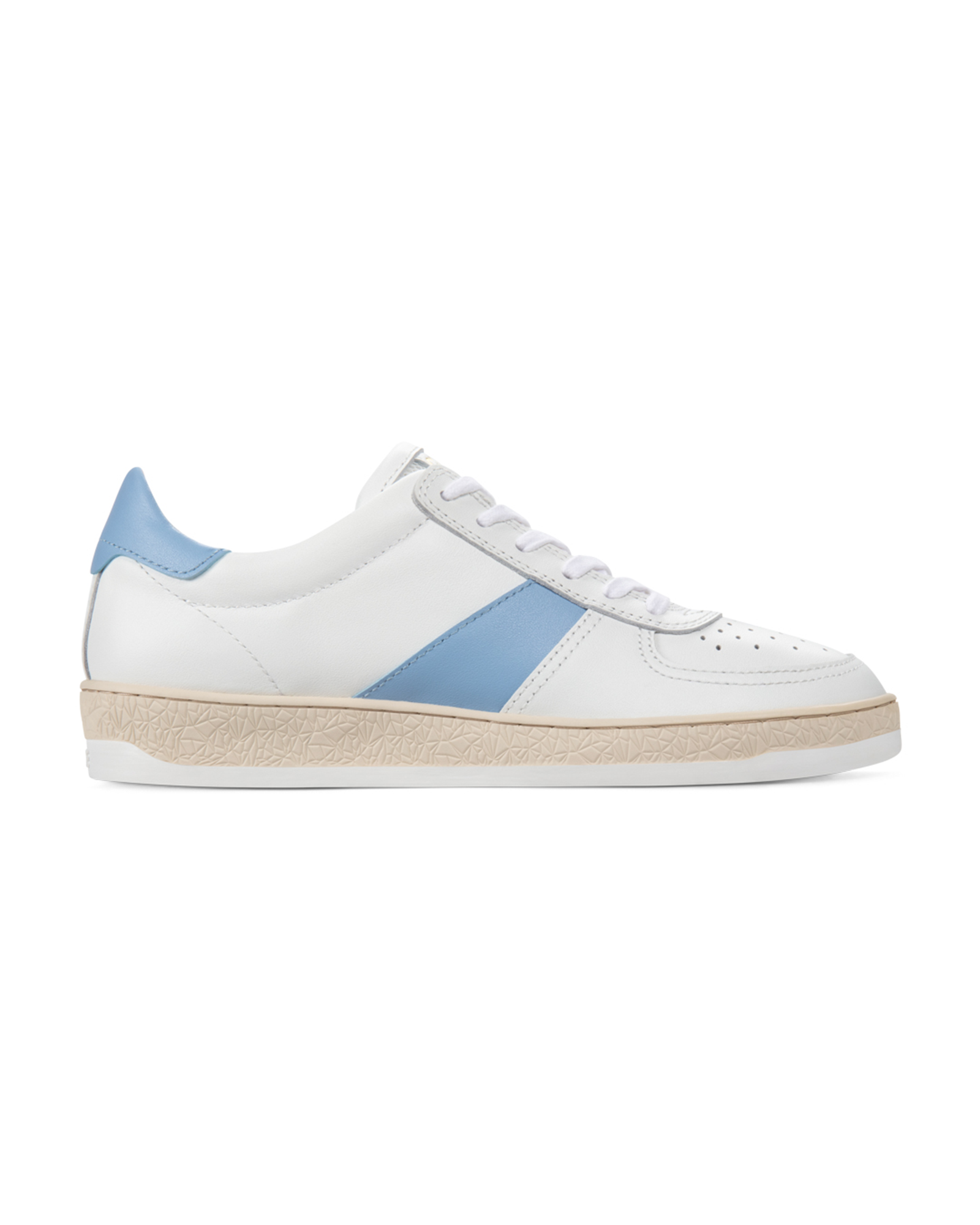 White/Pale Blue/Leather