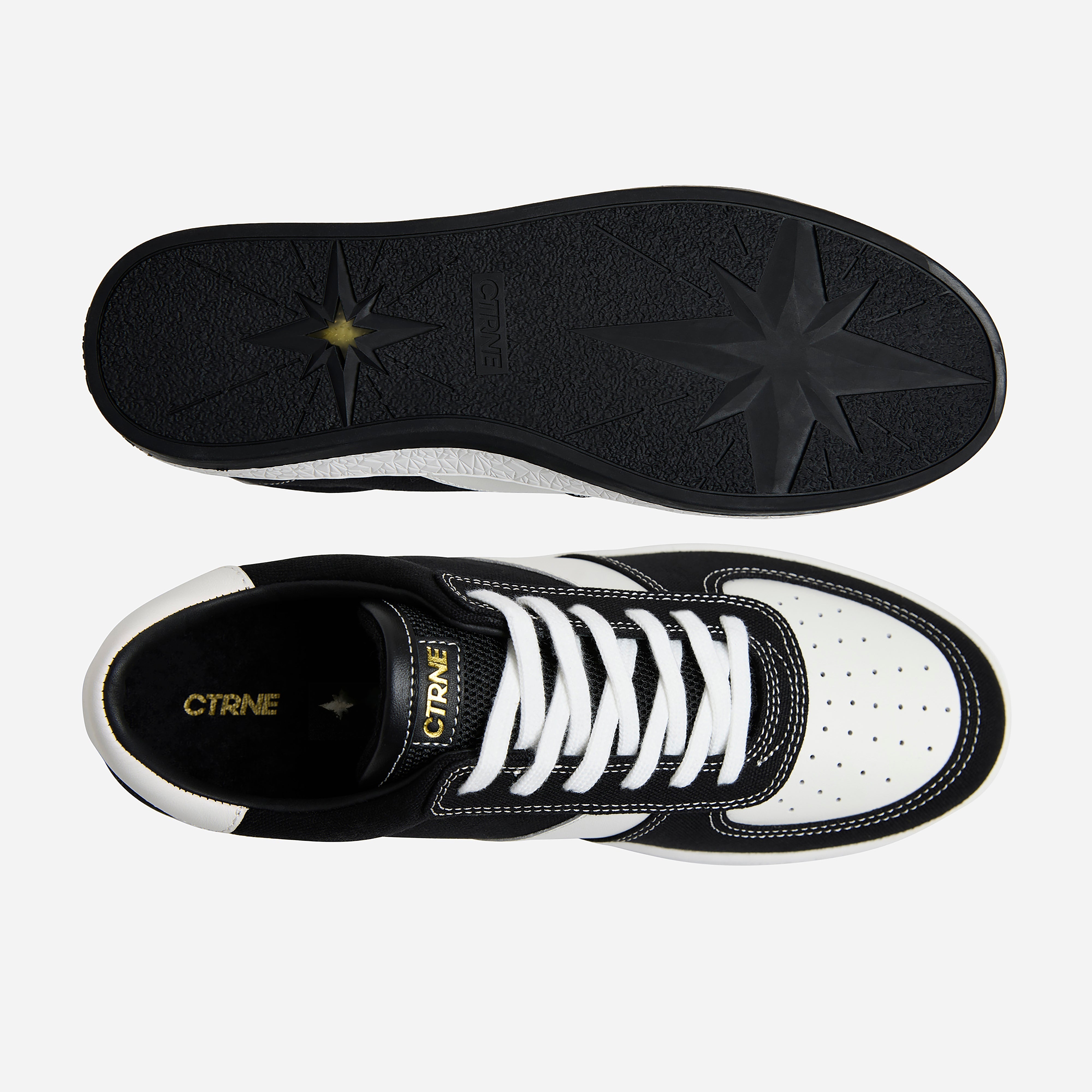 Geode Manifest Sneaker Negro/Blanco/Lona