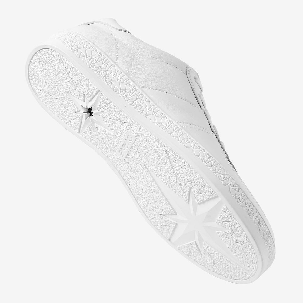 Zapatillas Geode Manifest en color blanco y piel para mujer