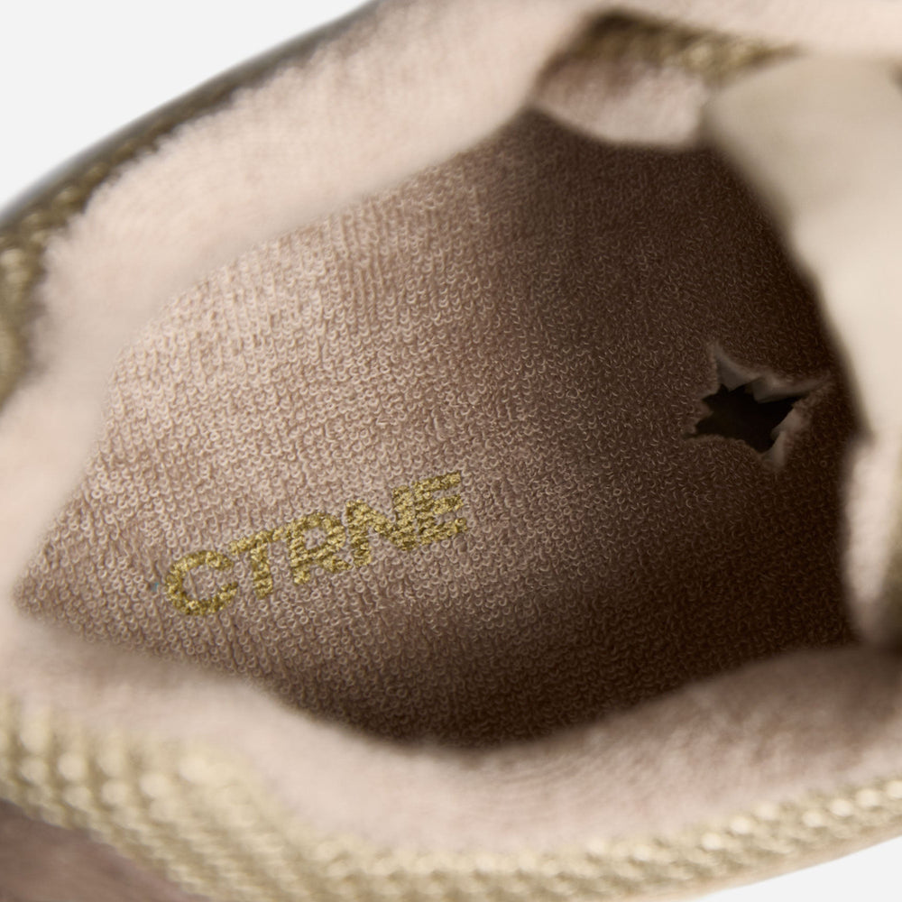 The Abundance Sneaker Brown/White/Suede Ladies