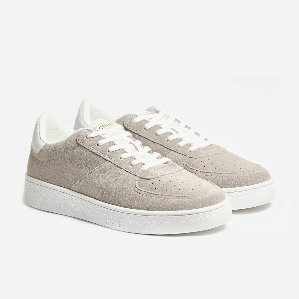 The Manifest Sneaker in Beige/Suede Ladies