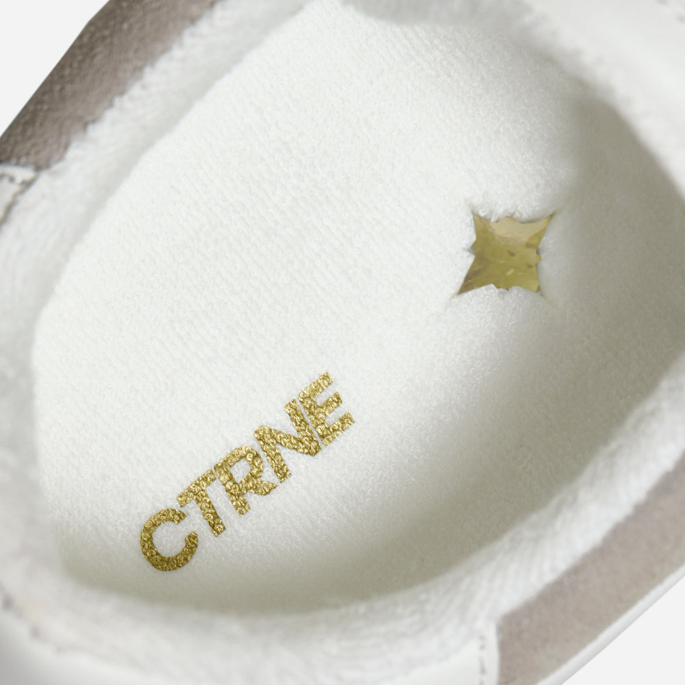 The Manifest Sneaker in Beige/Suede Ladies