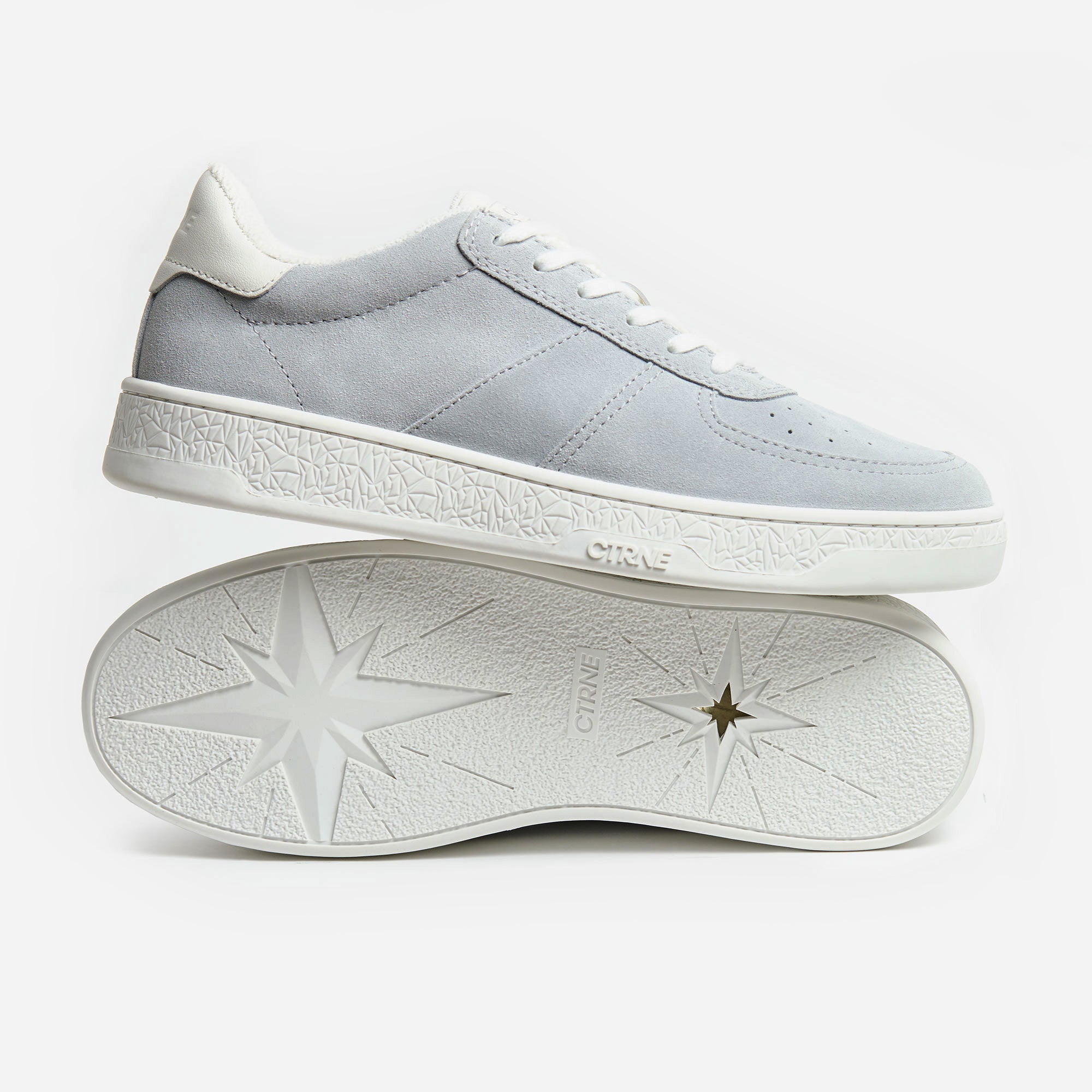 Geode Manifest Sneaker in Weiß/Leder Damen