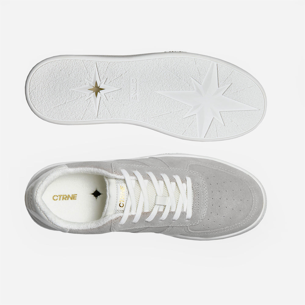 The Manifest Sneaker in Grey/Suede