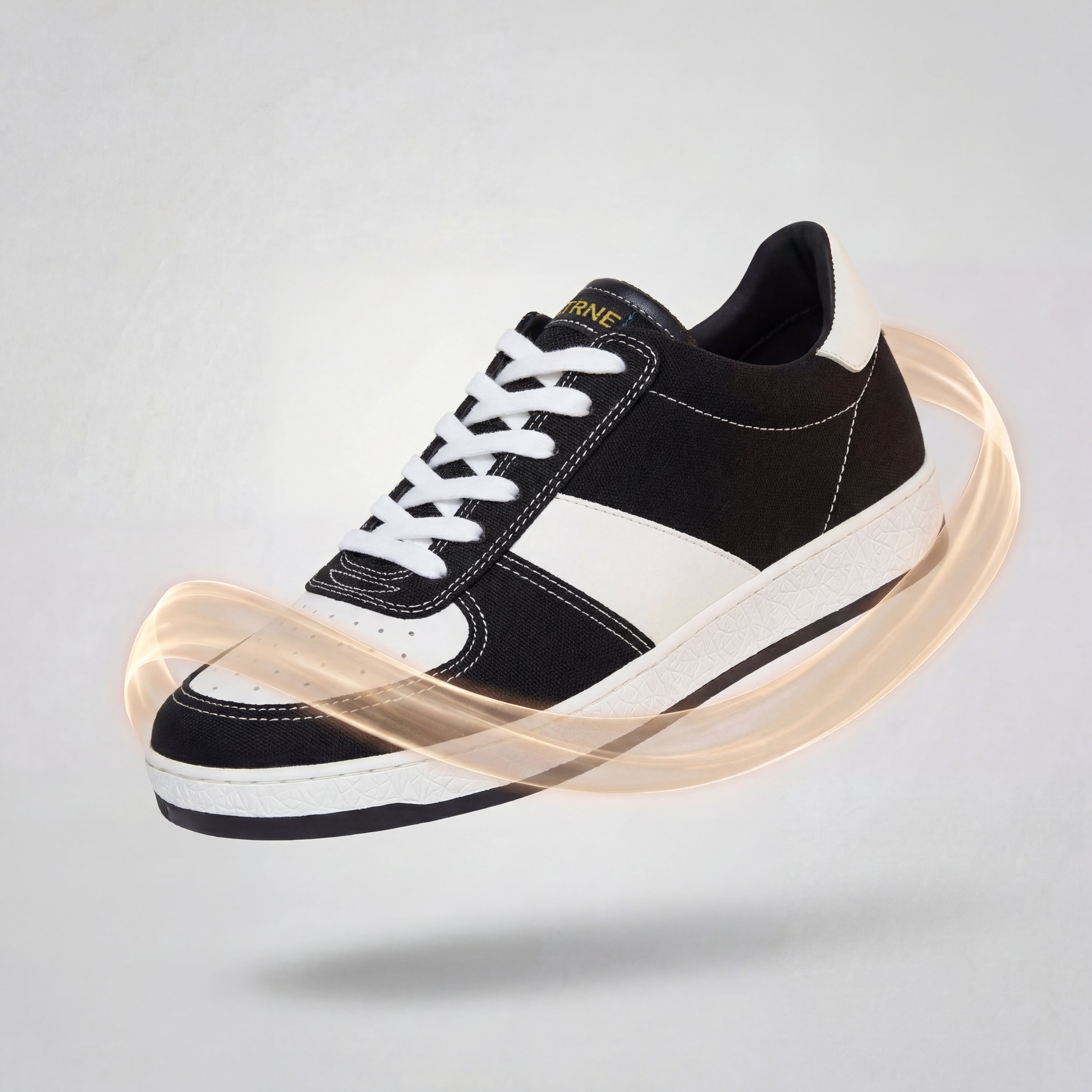 Geode Manifest Sneaker Black/White/Canvas