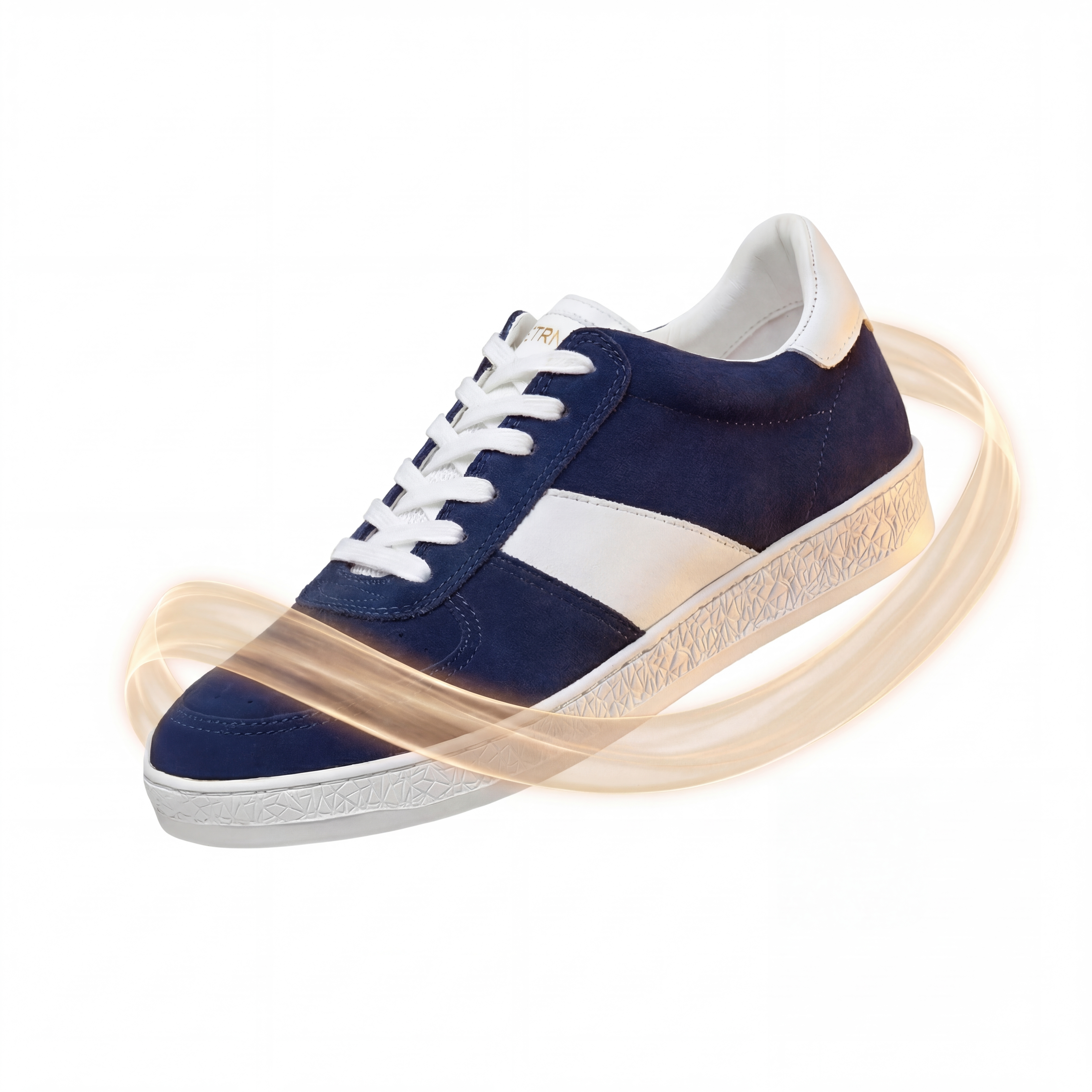 Geode Manifest Sneaker in Navy/Suede