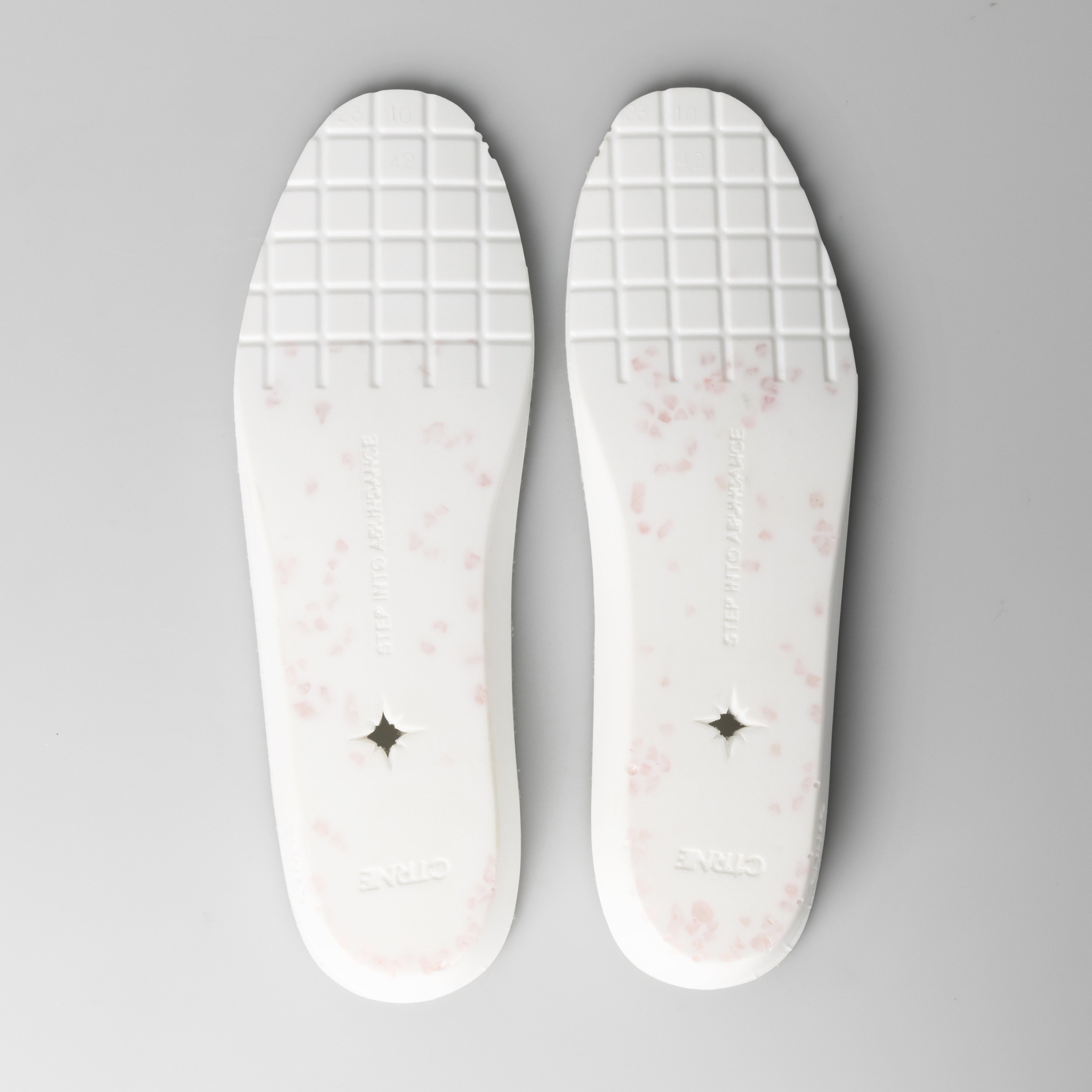 CTRNE Soul Step Interchangeable Innersole Rose Quartz Ladies