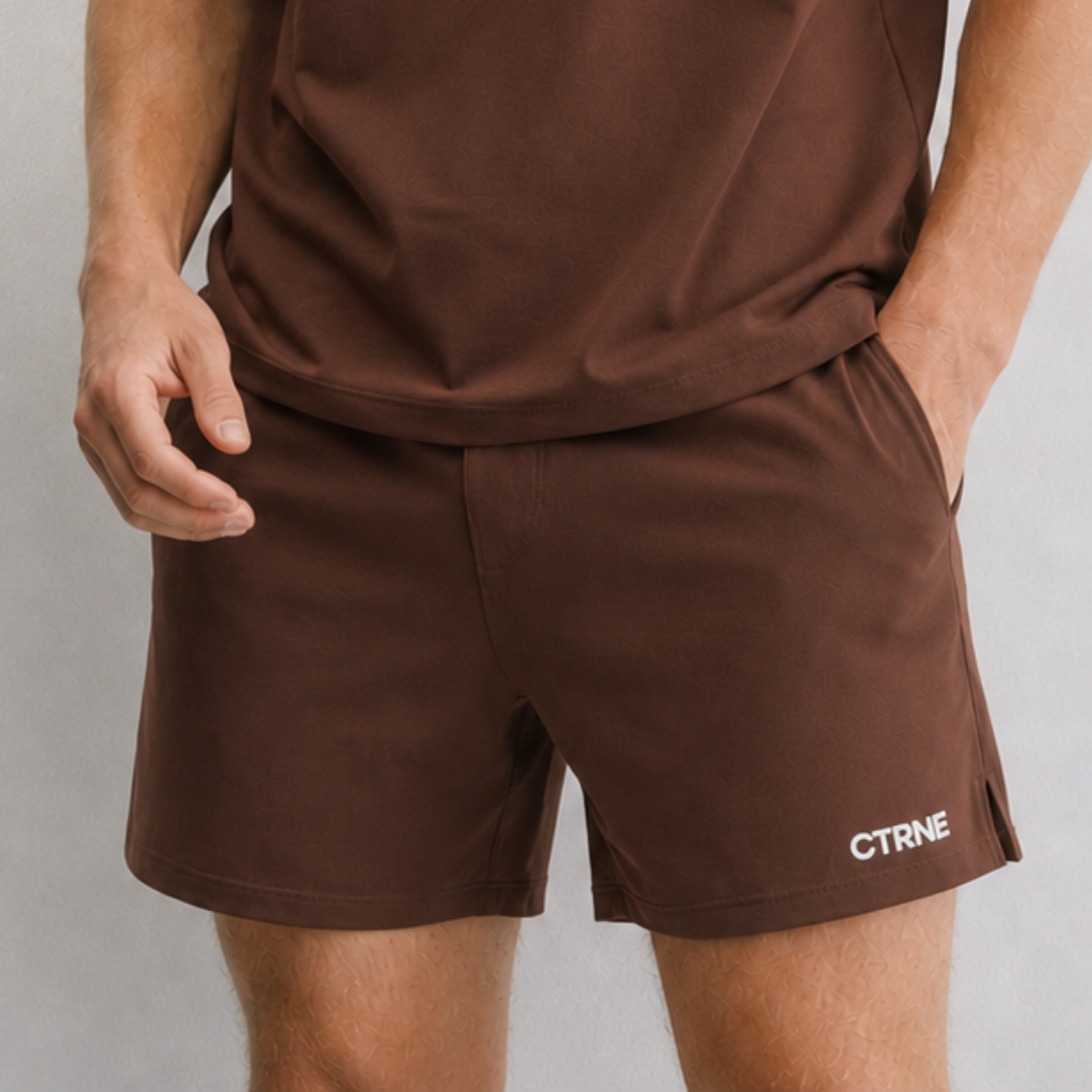 CTRNE Vibe Shorts - Brown
