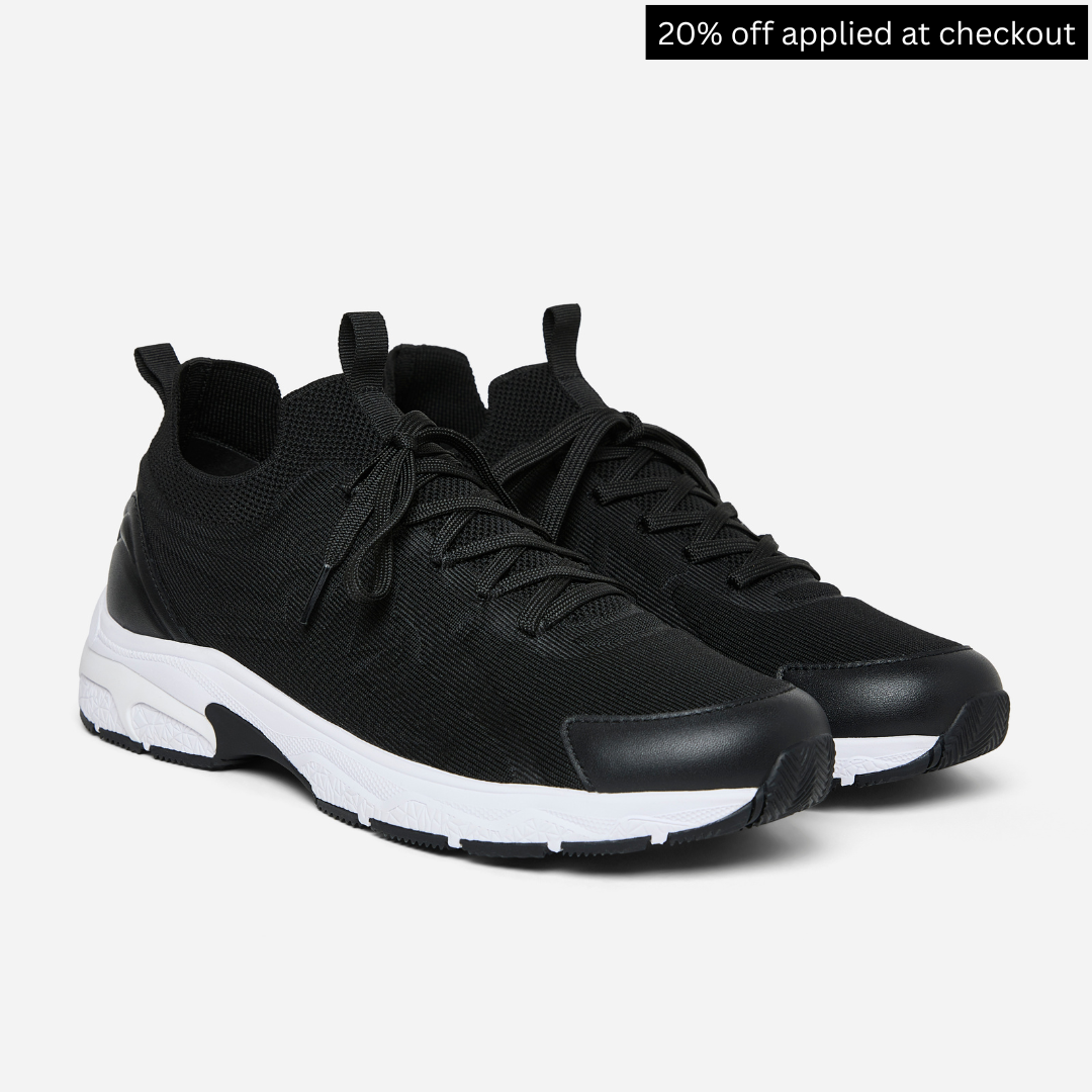 The Awakening Sneaker Black/Knit