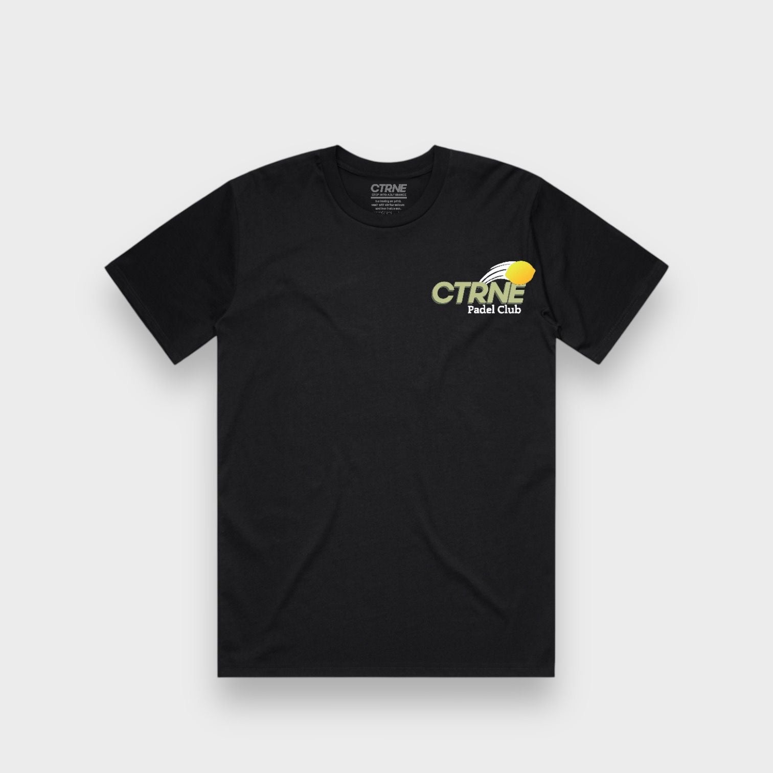 CTRNE PADEL CLUB TSHIRT BLACK