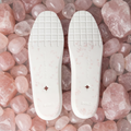 Geode Manifest Sneaker in Weiß/Leder