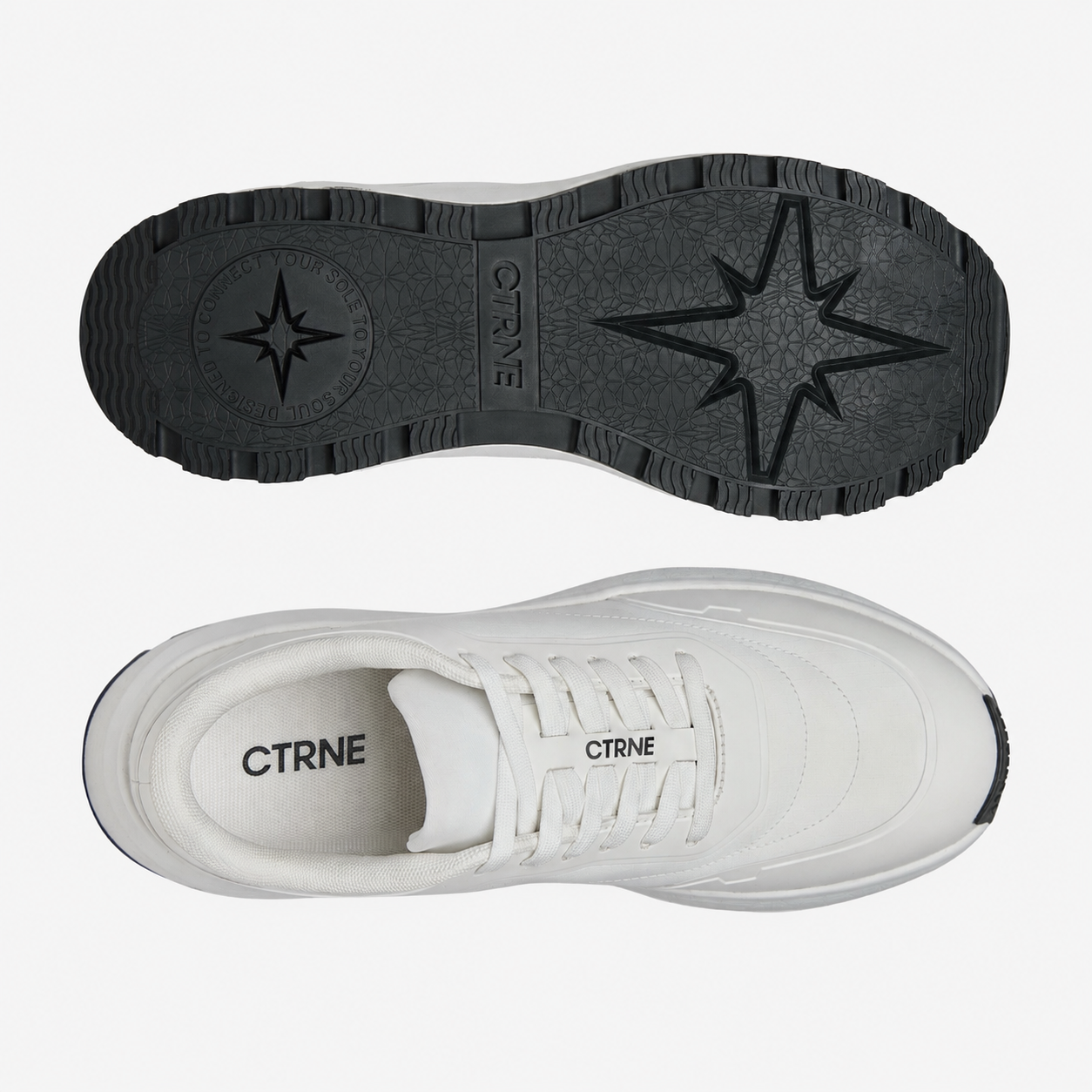 CTRNE Connect Grounding Sneaker - White/Black