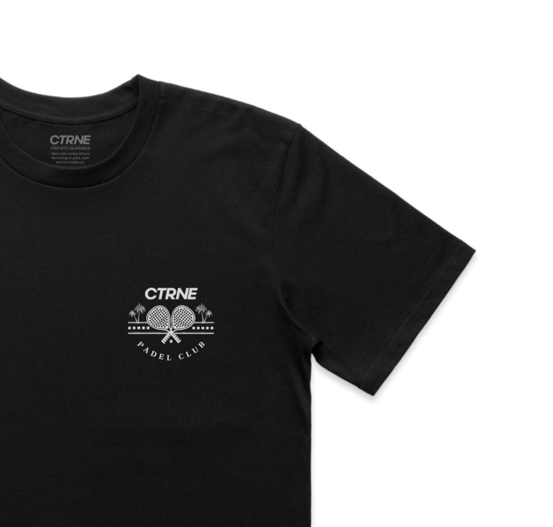 CTRNE Padel Club 3.0 Tshirt - Black