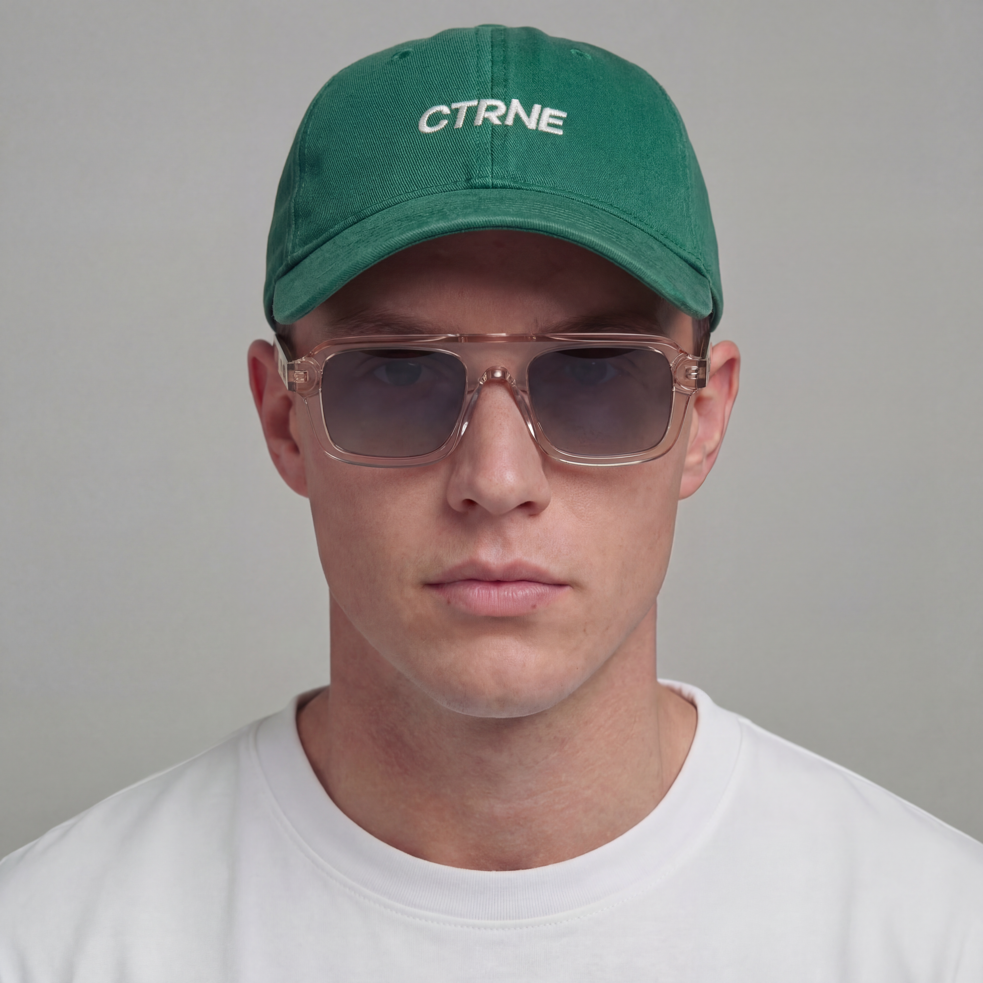 GEODE Manifest Cap in Green/White Logo