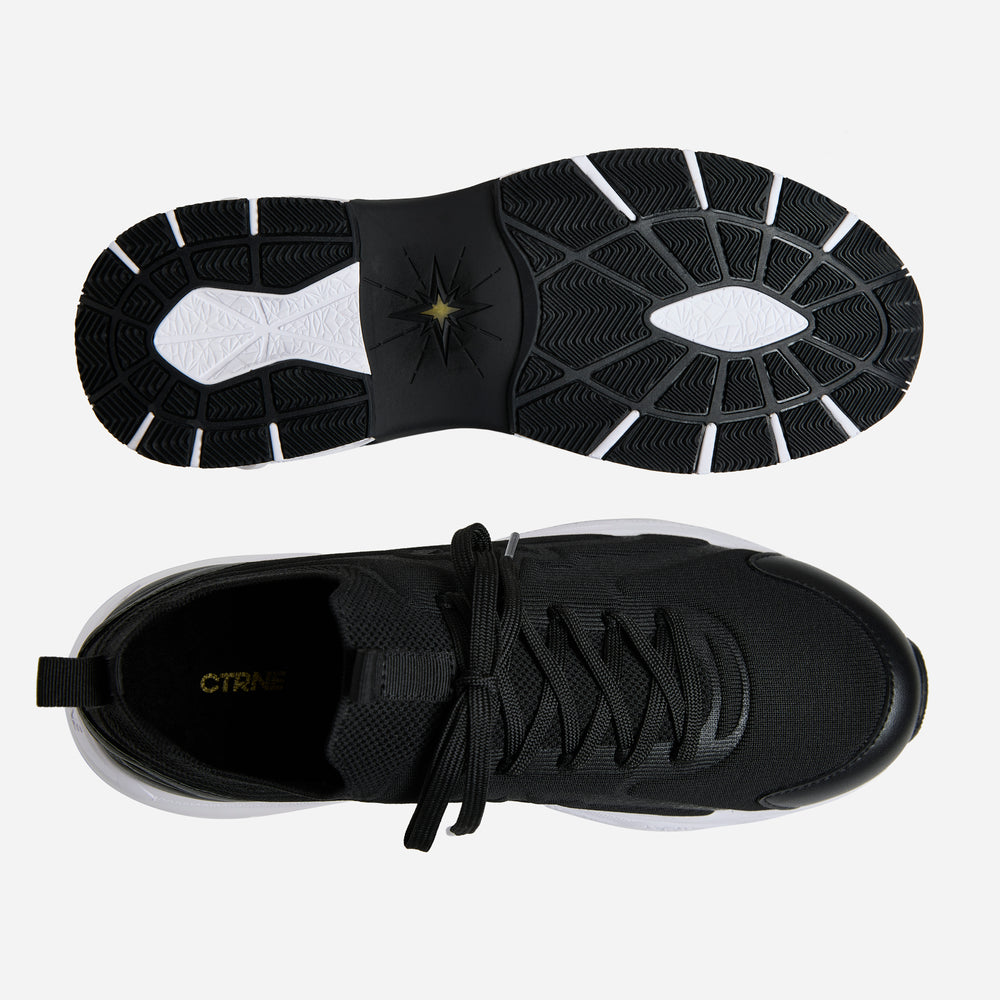 The Awakening Sneaker Black/Knit