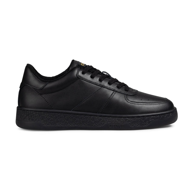 The Manifest Sneaker in Black/Leather