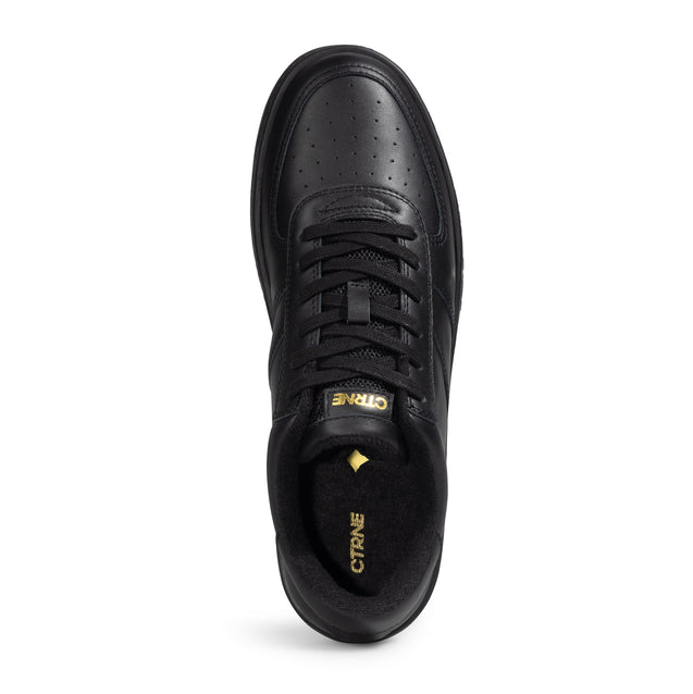 The Manifest Sneaker in Black/Leather