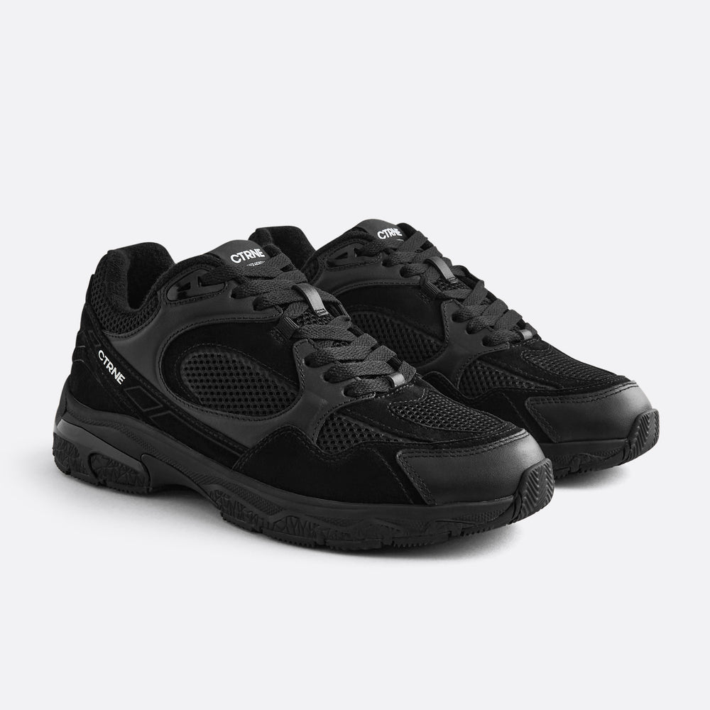 The Abundance Sneaker Black/Suede
