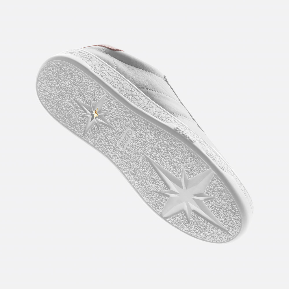 The Manifest Sneaker in White/Pink/Leather Ladies