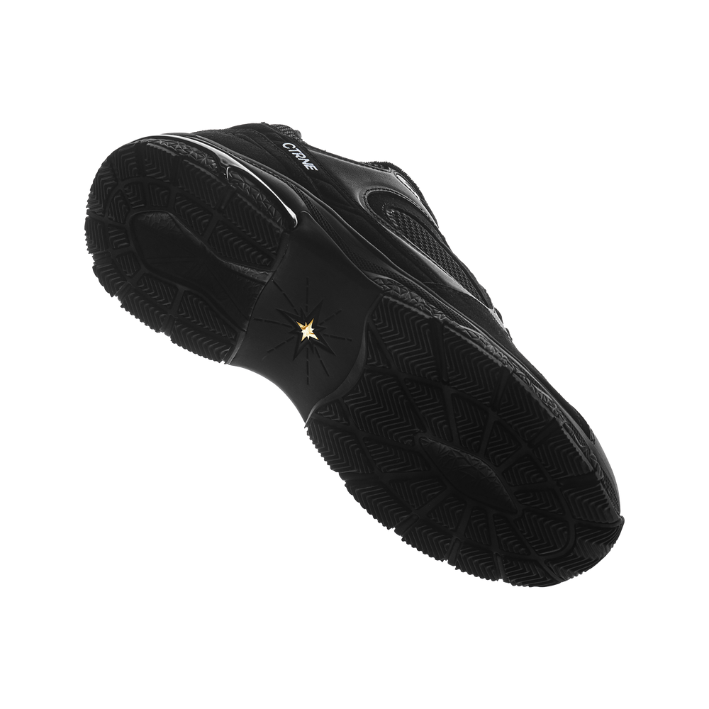 The Abundance Sneaker Black/Suede