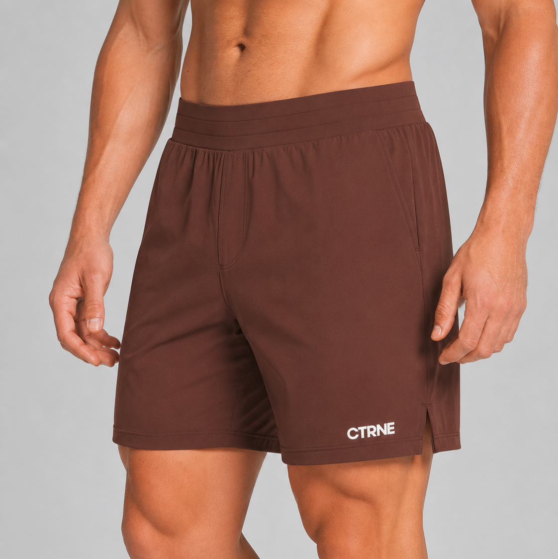 CTRNE Vibe Shorts Brown