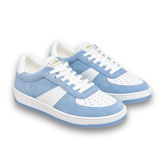 Geode Manifest Sneaker in Blue/Suede Ladies