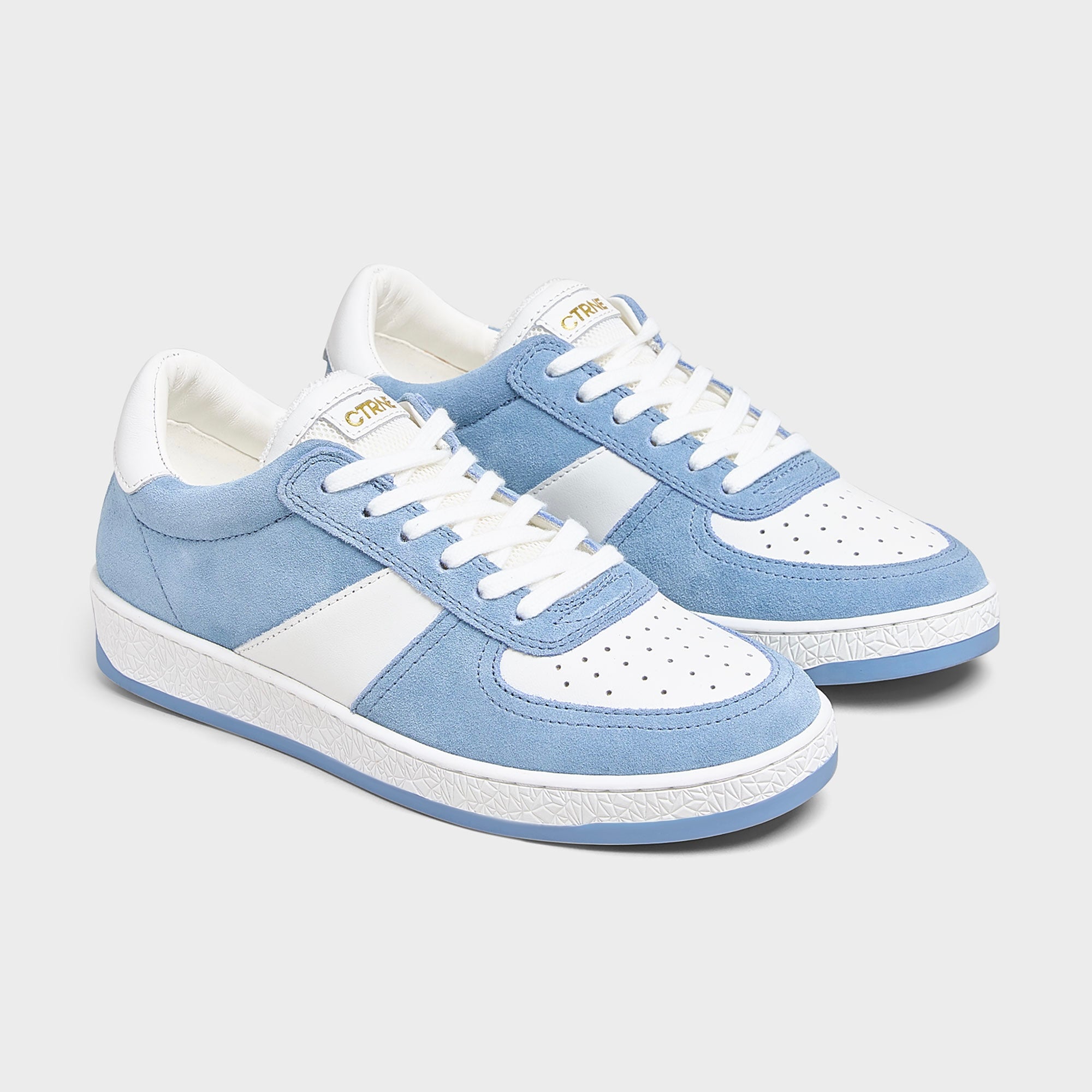 Geode Manifest Sneaker in Blau/Wildleder Damen