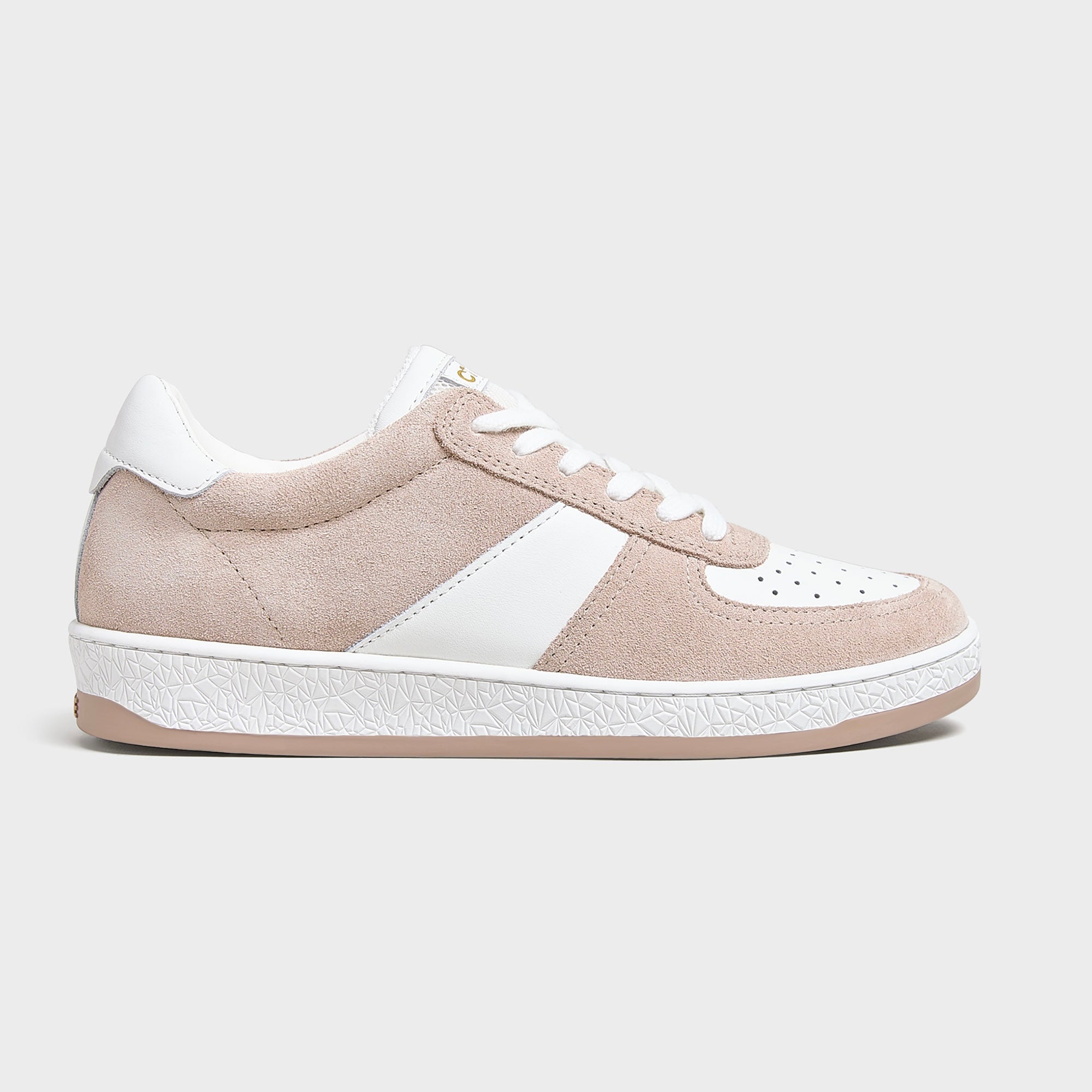 Geode Manifest Sneaker in Taupe/Wildleder Damen