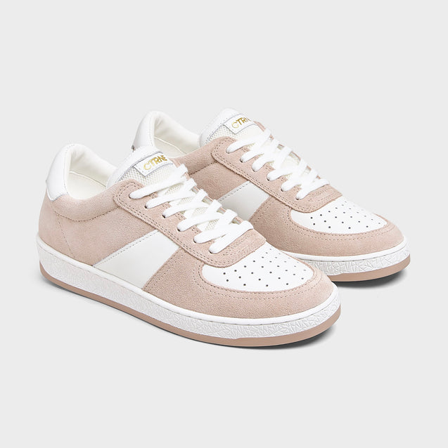 Geode Manifest Sneaker in Taupe/Suede Ladies