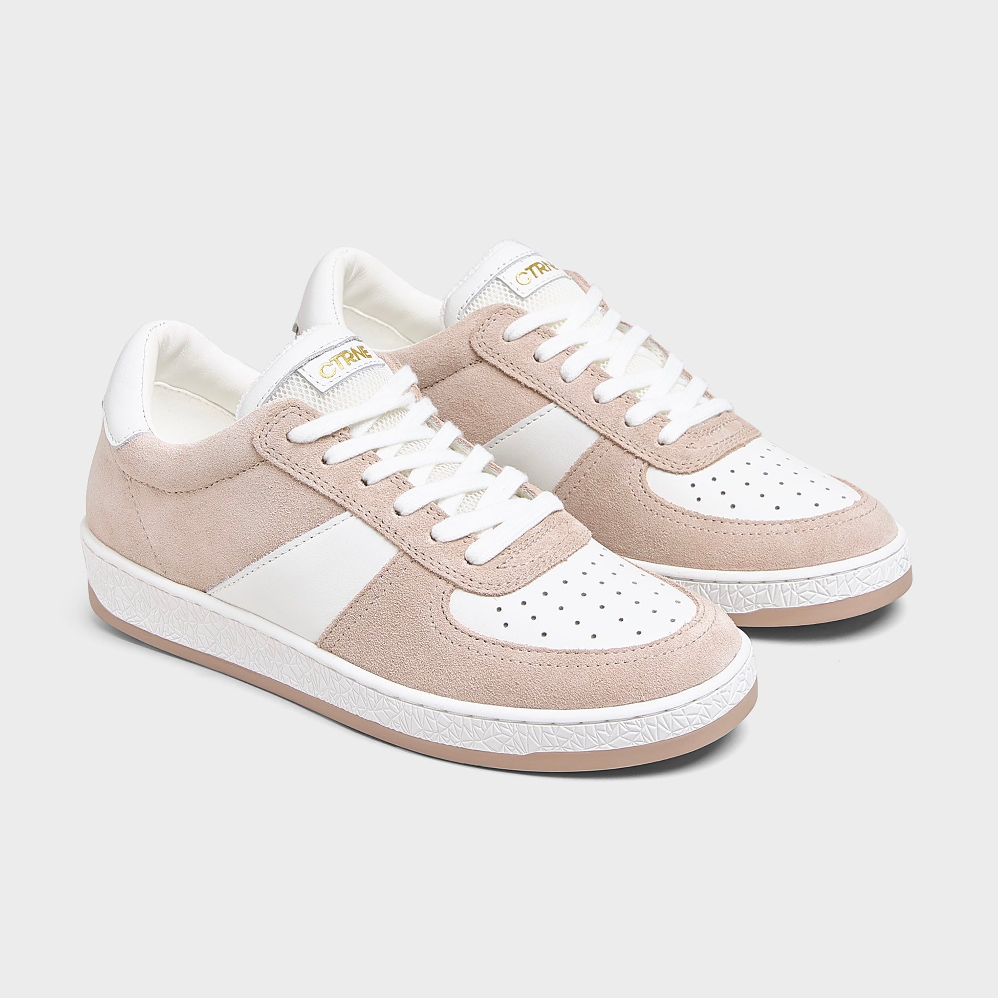 Geode Manifest Sneaker in Taupe/Wildleder Damen