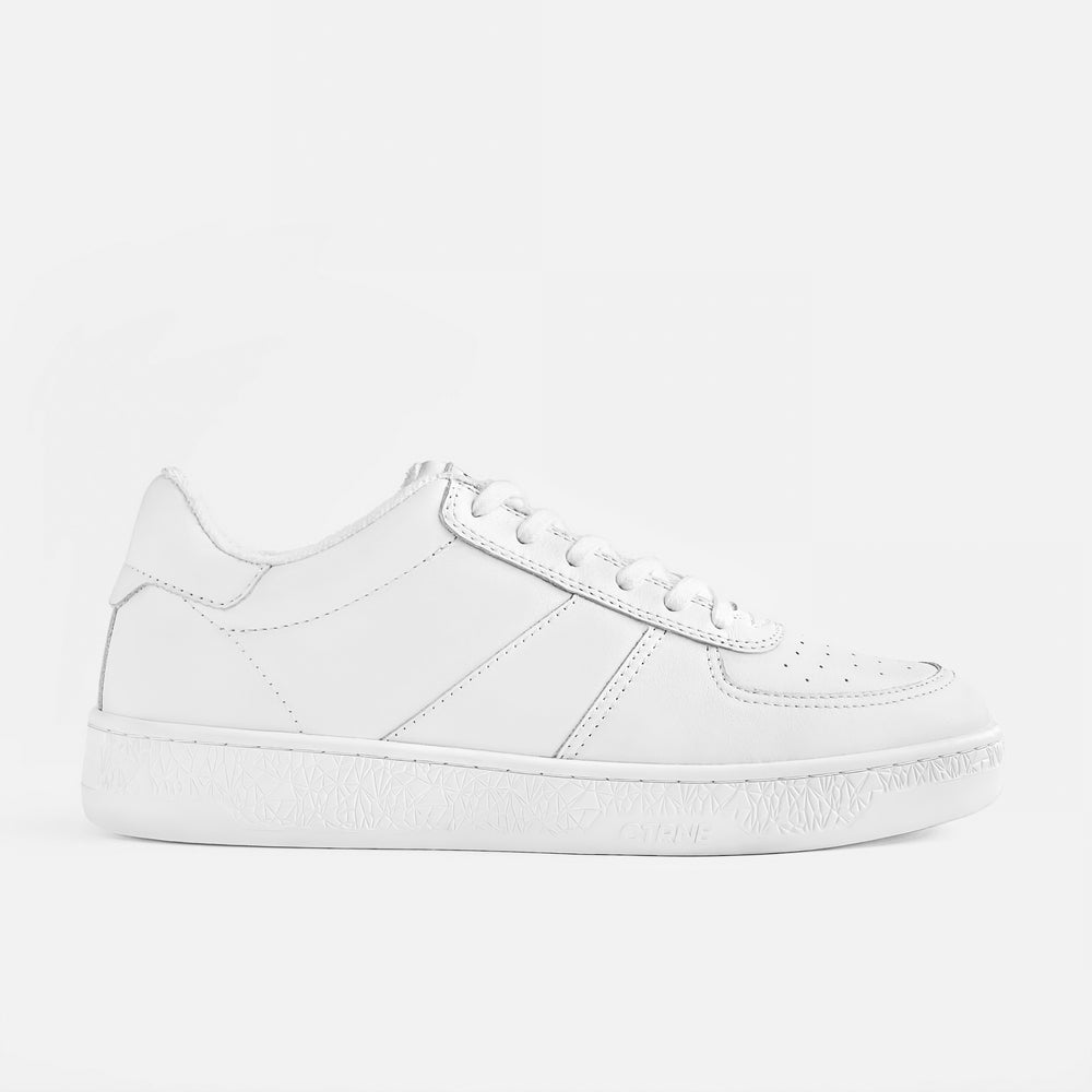 The Manifest Sneaker in White/Leather