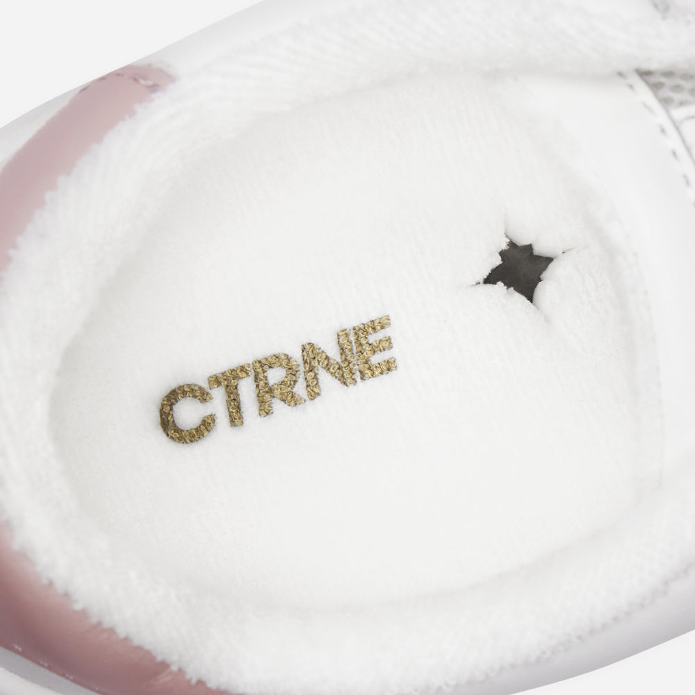 The Manifest Sneaker in White/Pink/Leather Ladies
