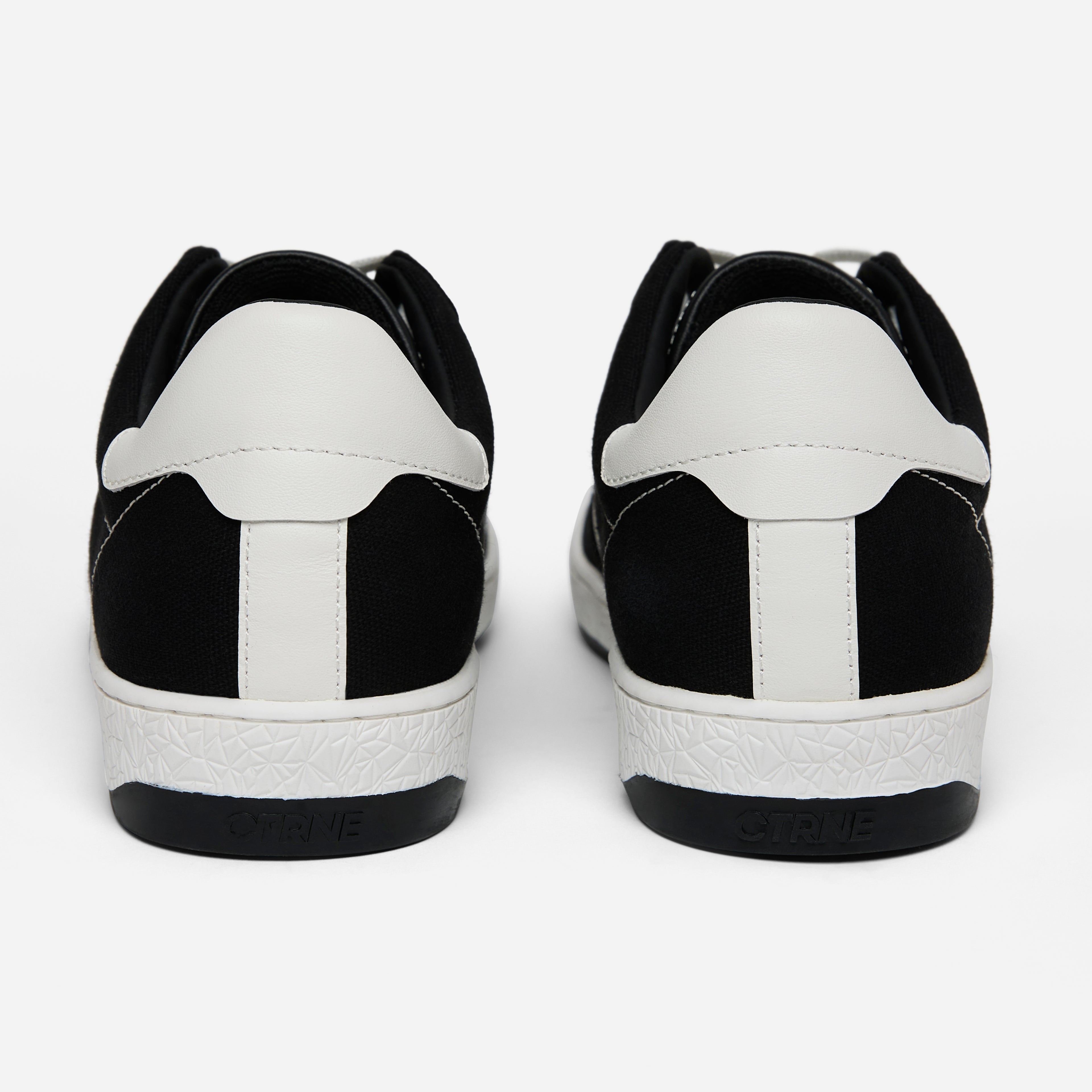 Geode Manifest Sneaker - Black/White/Canvas - Ladies