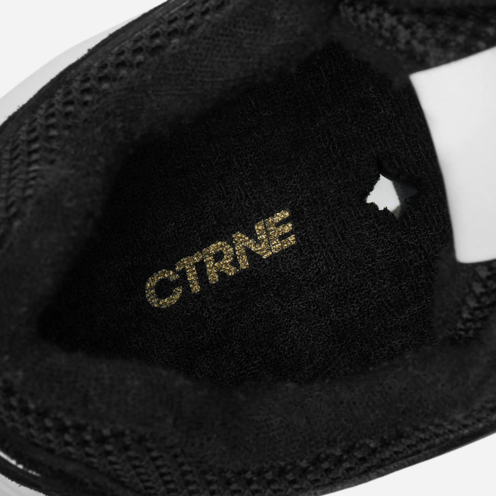 The Abundance Sneaker Black/White/Suede