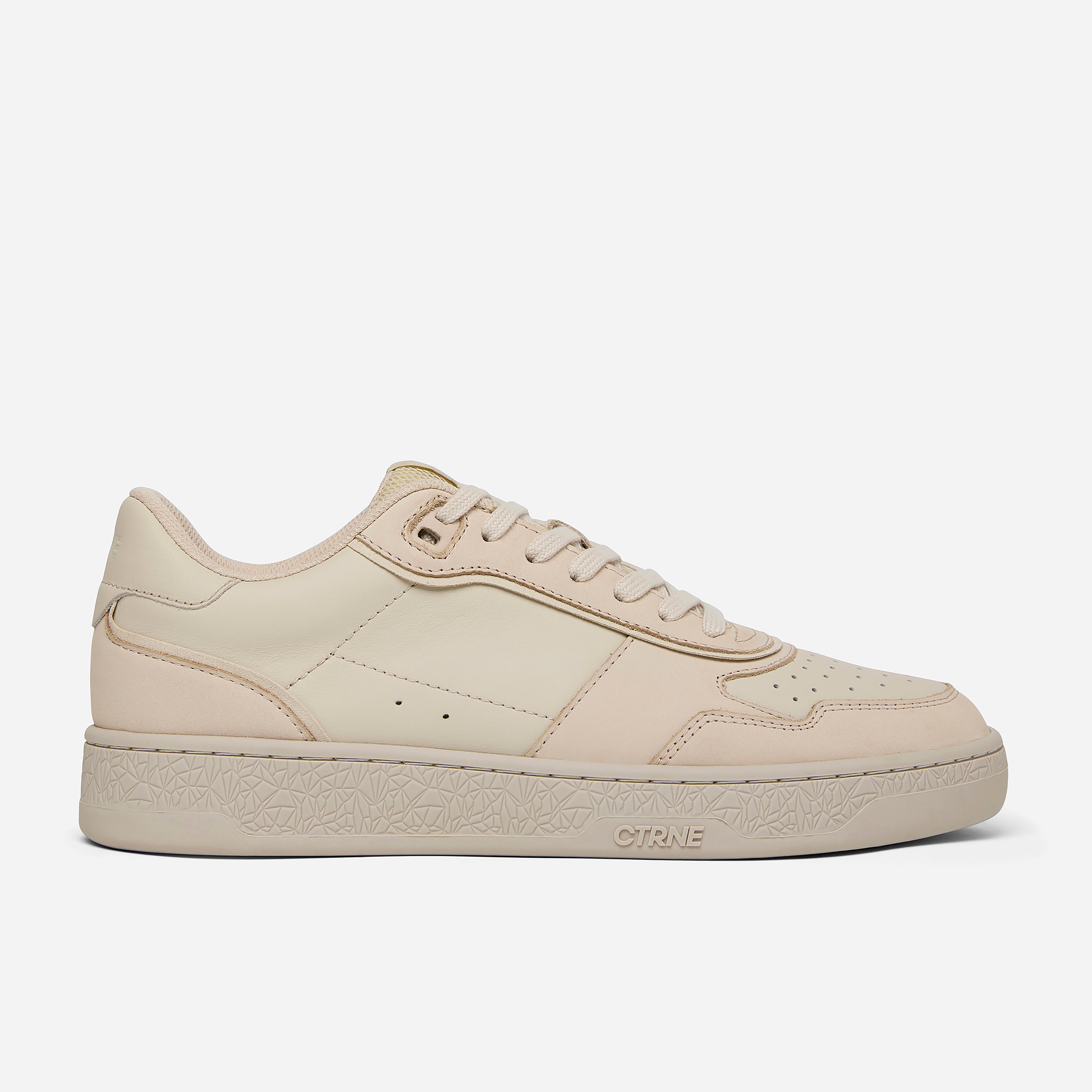 Orgonite Manifest Sneaker - Oatmilk/Leather