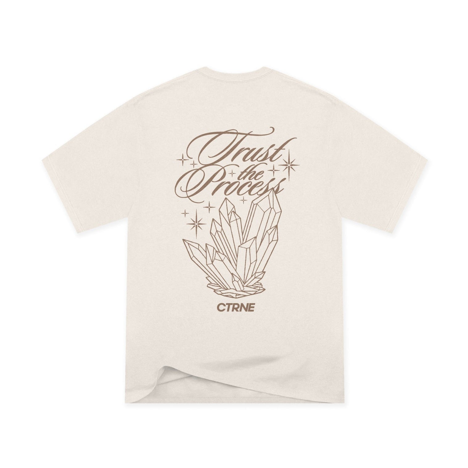 CTRNE Trust The Process Tshirt Bone