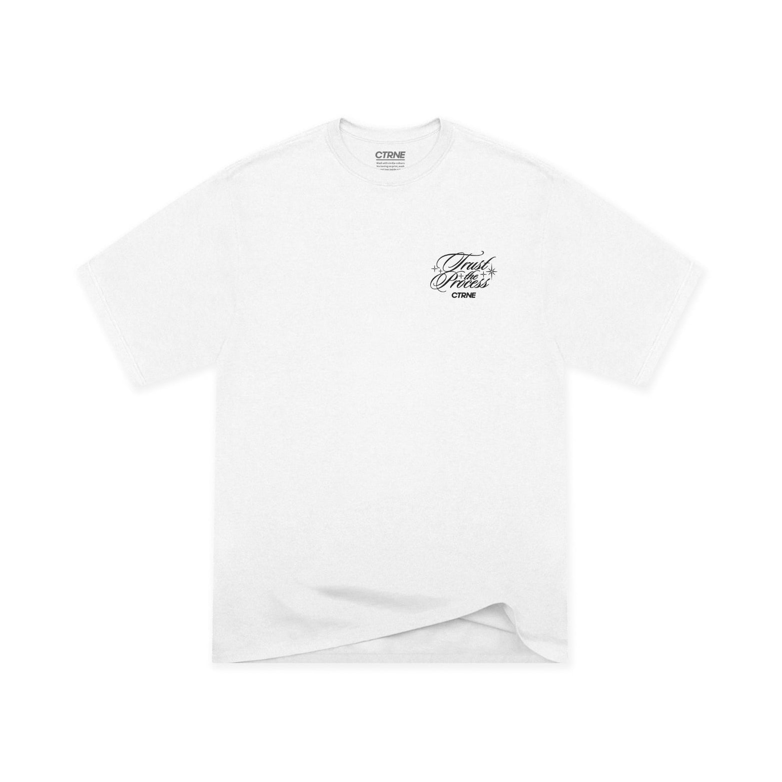 CTRNE Trust The Process Tshirt White