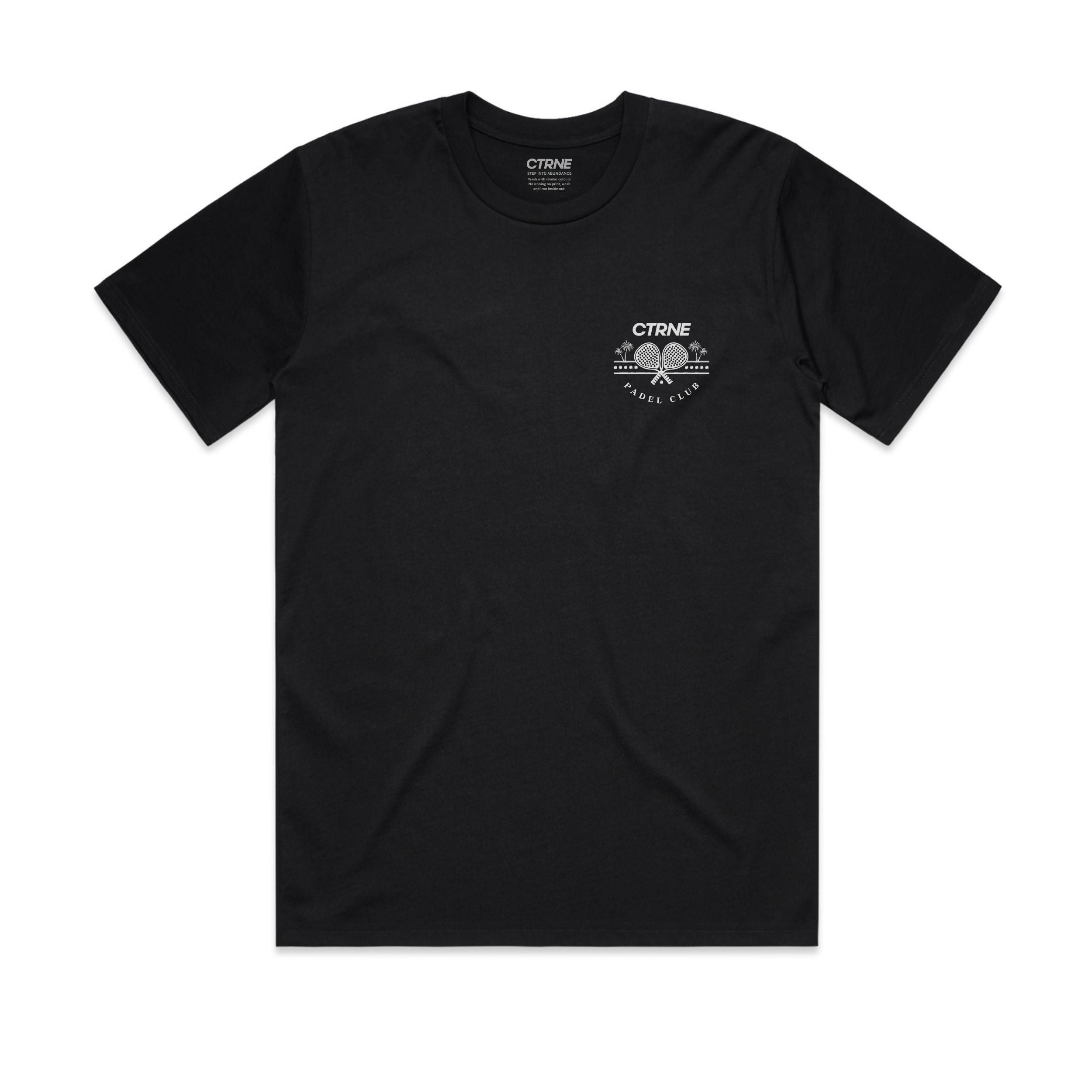 CTRNE Padel Club 3.0 Tshirt - Black