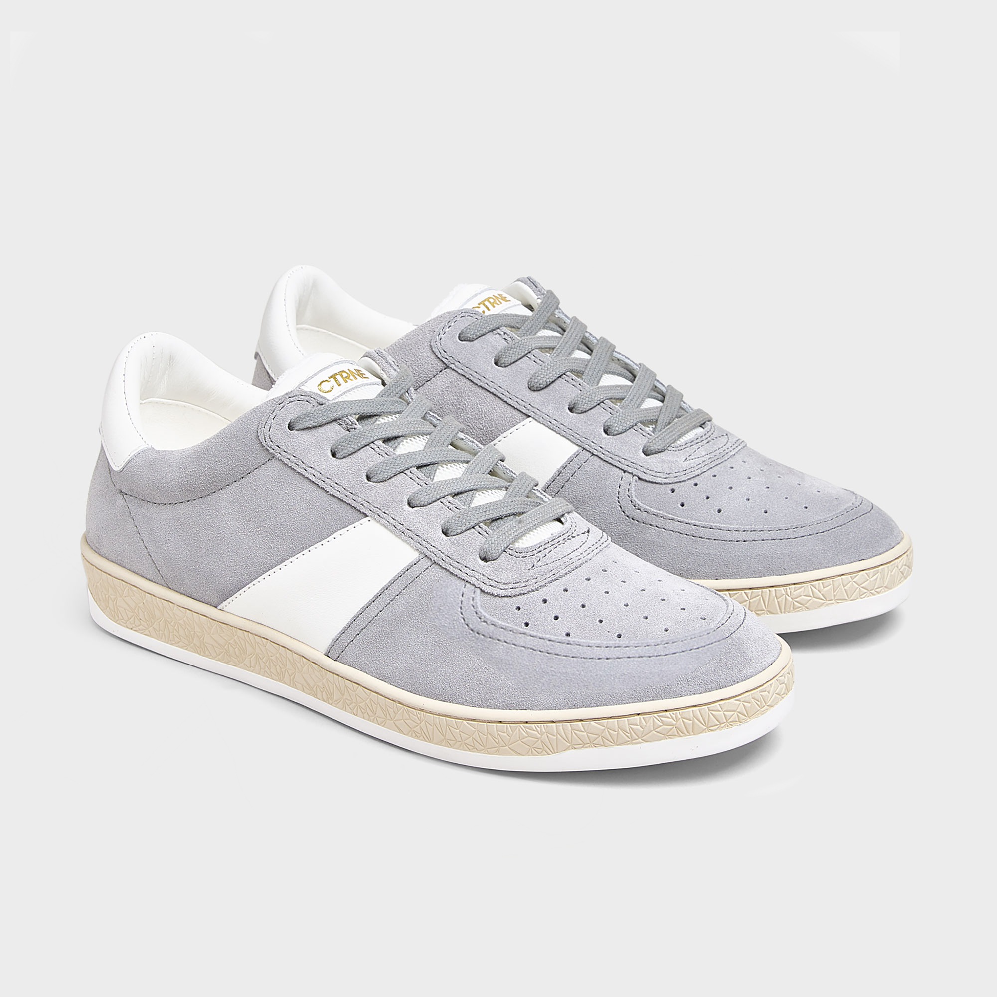 Geode Manifest Sneaker in Grau/Wildleder