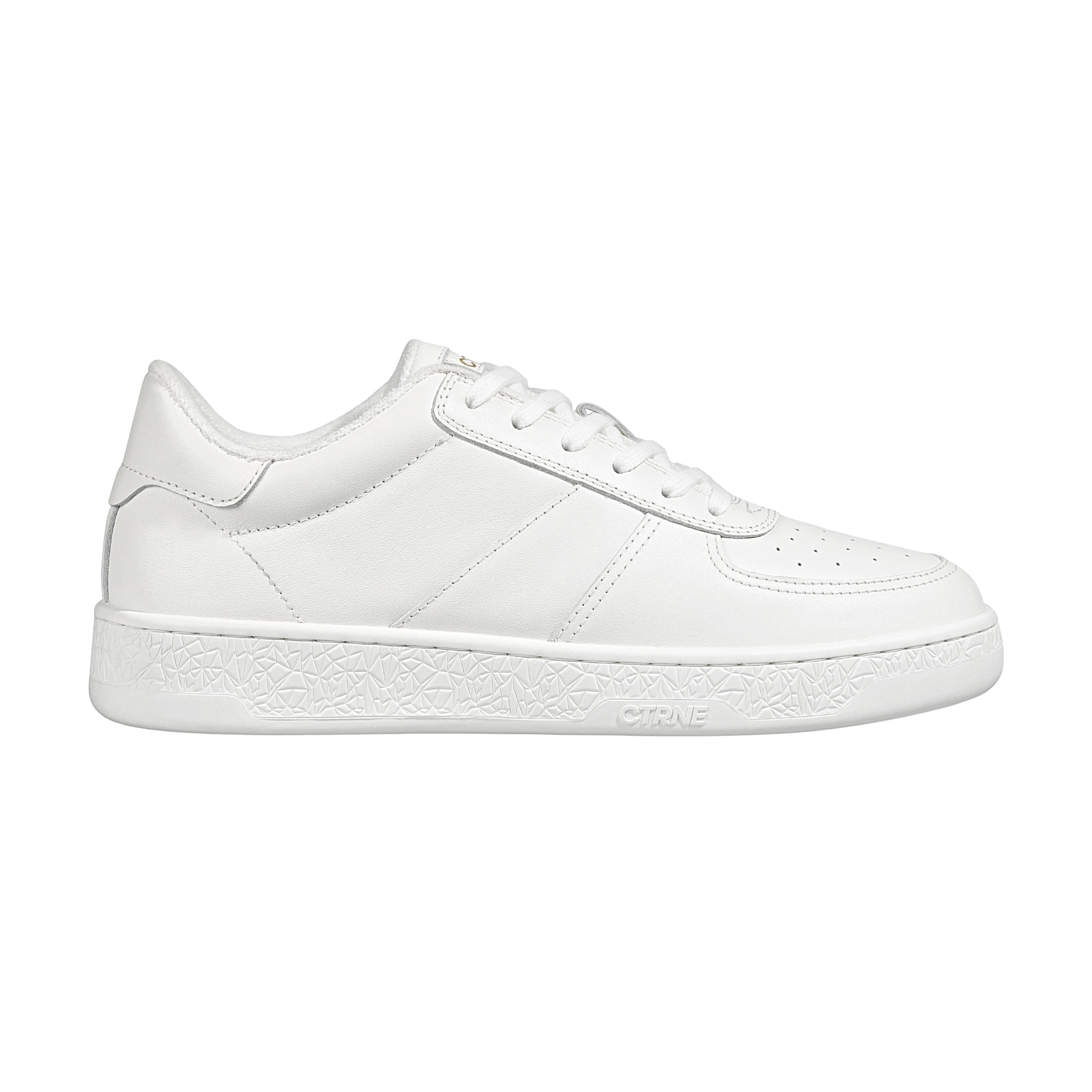 The Manifest Sneaker in White/Leather