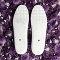 Geode Manifest Sneaker in Weiß/Leder