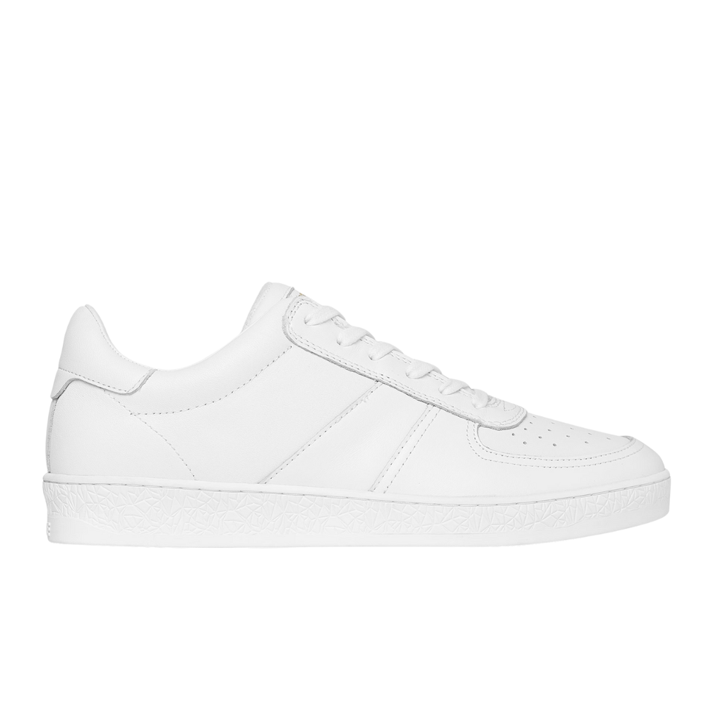 Geode Manifest Sneaker in White/Leather Ladies