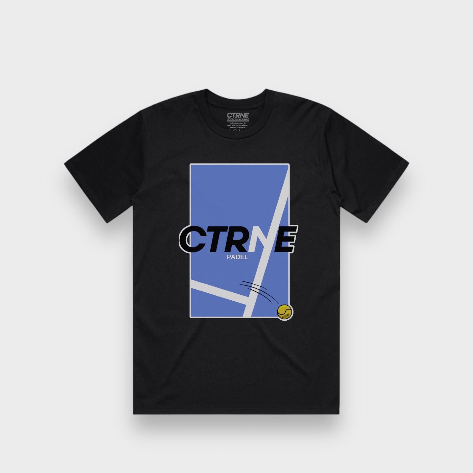 CTRNE COURT TSHIRT BLACK